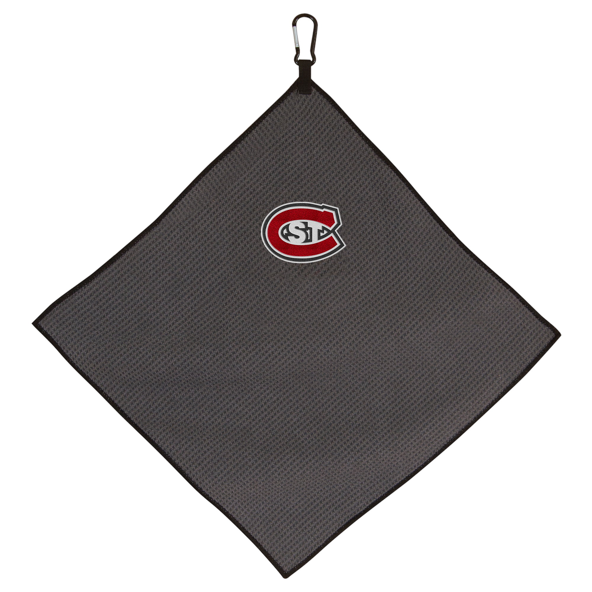 St. Cloud State Huskies 15" x 15" Grey Microfiber Towel