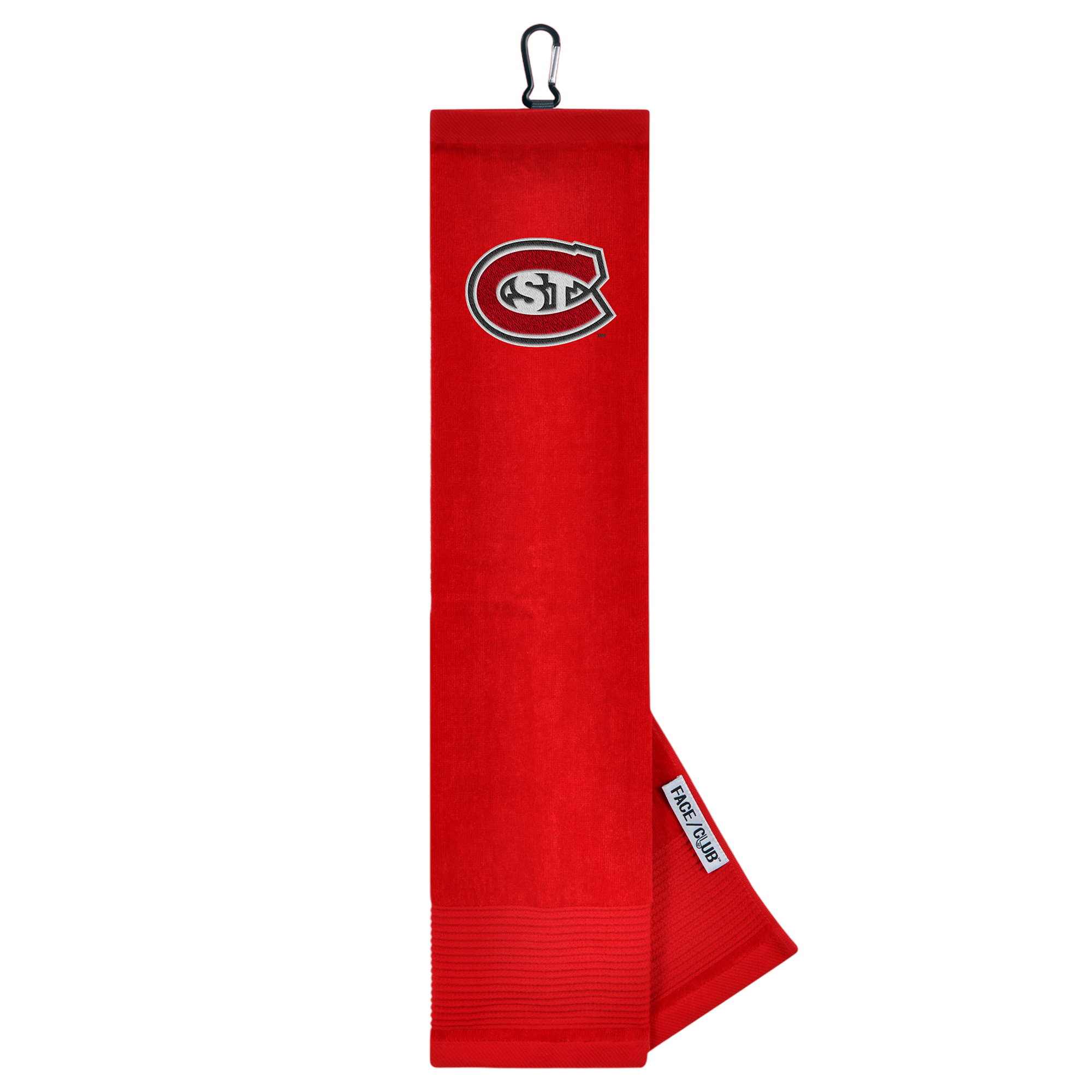 St. Cloud State Huskies Tri-fold Embroidered Towel