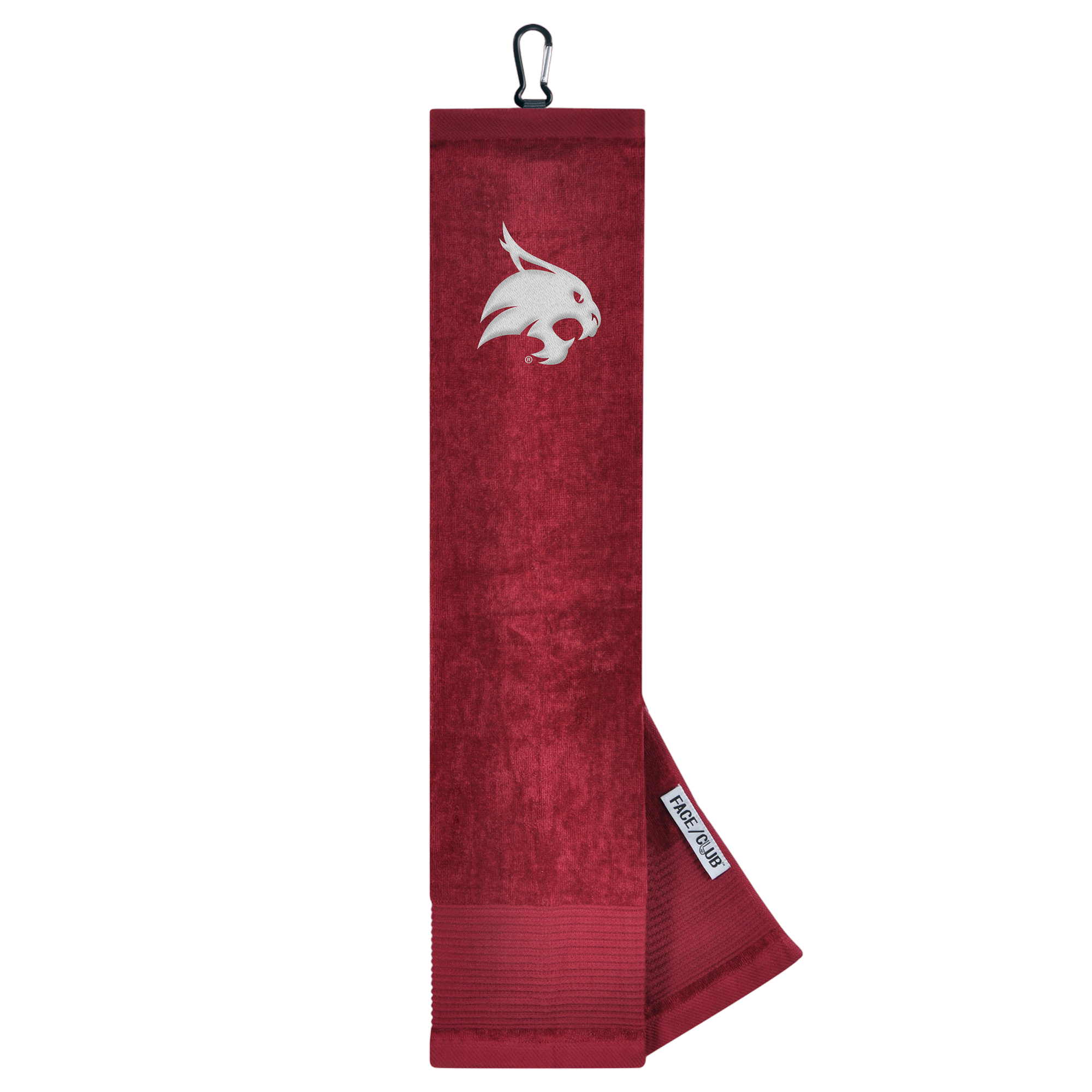Texas State Bobcats Tri-fold Embroidered Towel
