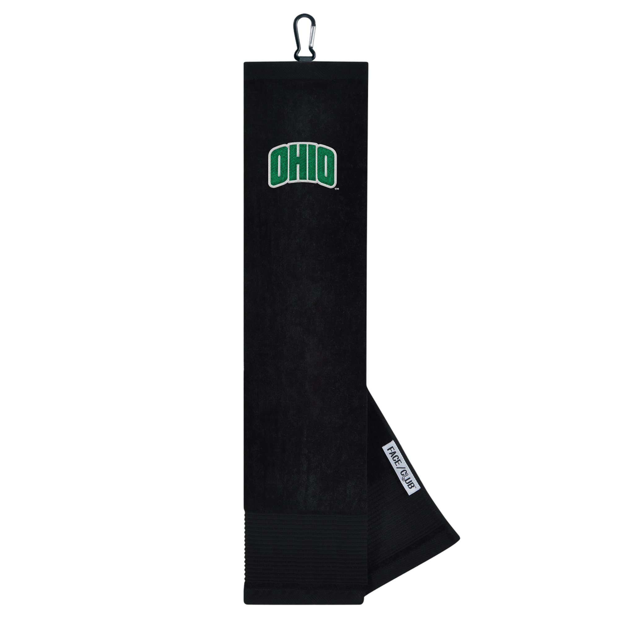 Ohio Bobcats Tri-fold Embroidered Towel