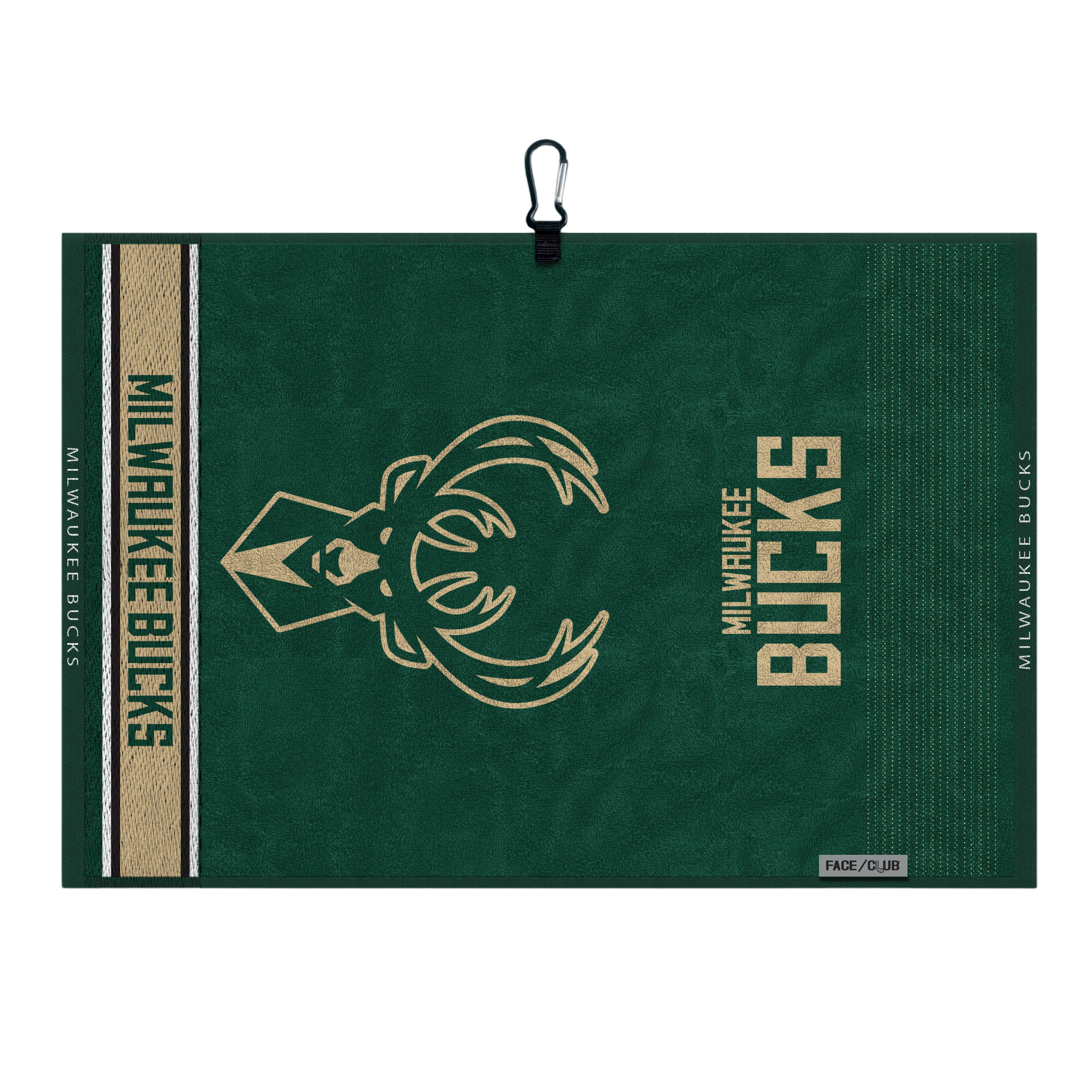 Milwaukee Bucks Face/Club Jacquard Towel