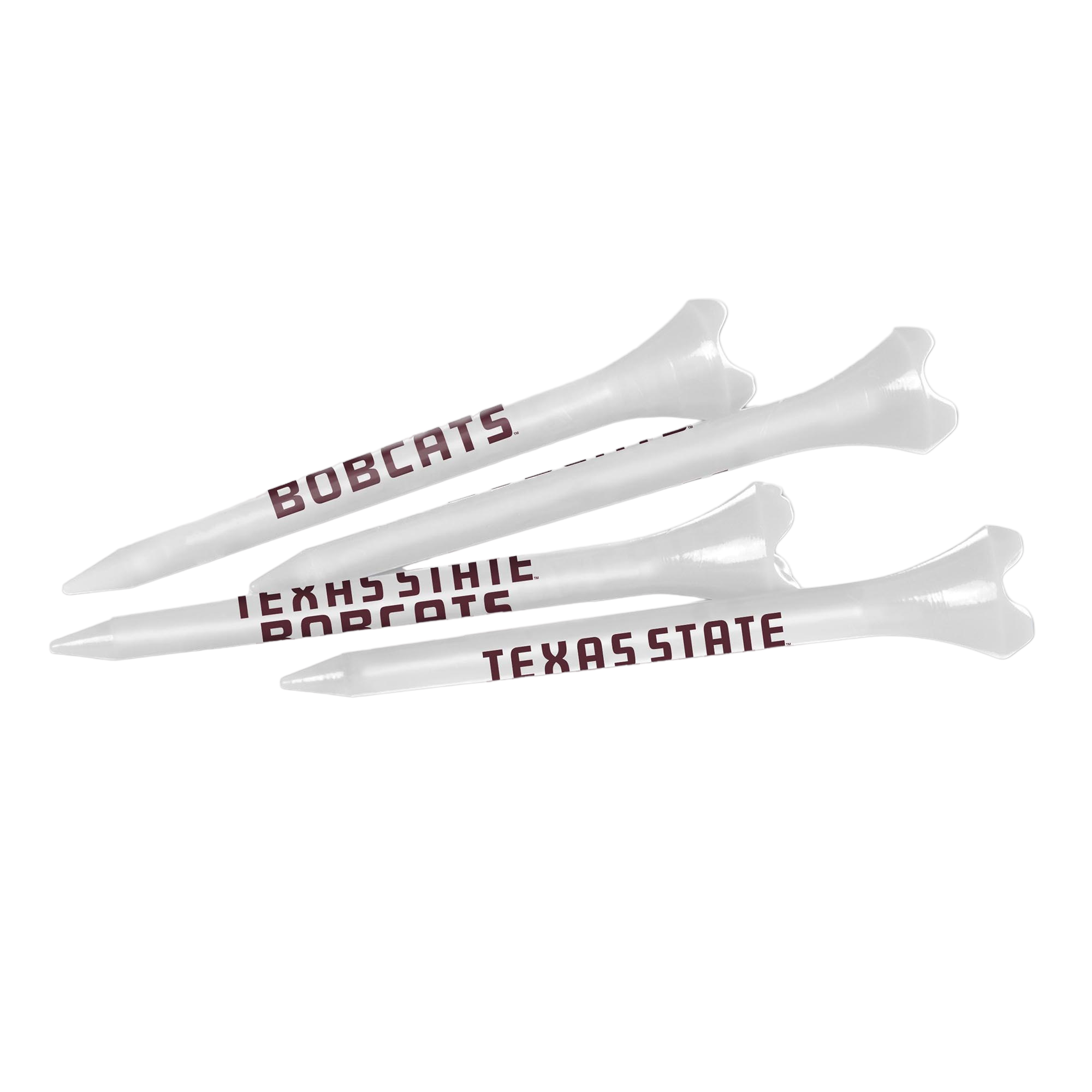 Texas State Bobcats Golf Tees 2-3/4" 40-Pack