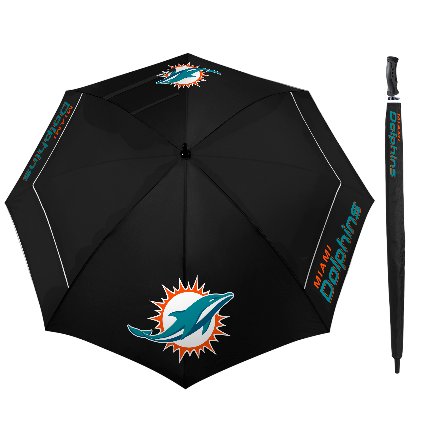 Miami Dolphins 62" WindSheer Lite Umbrella