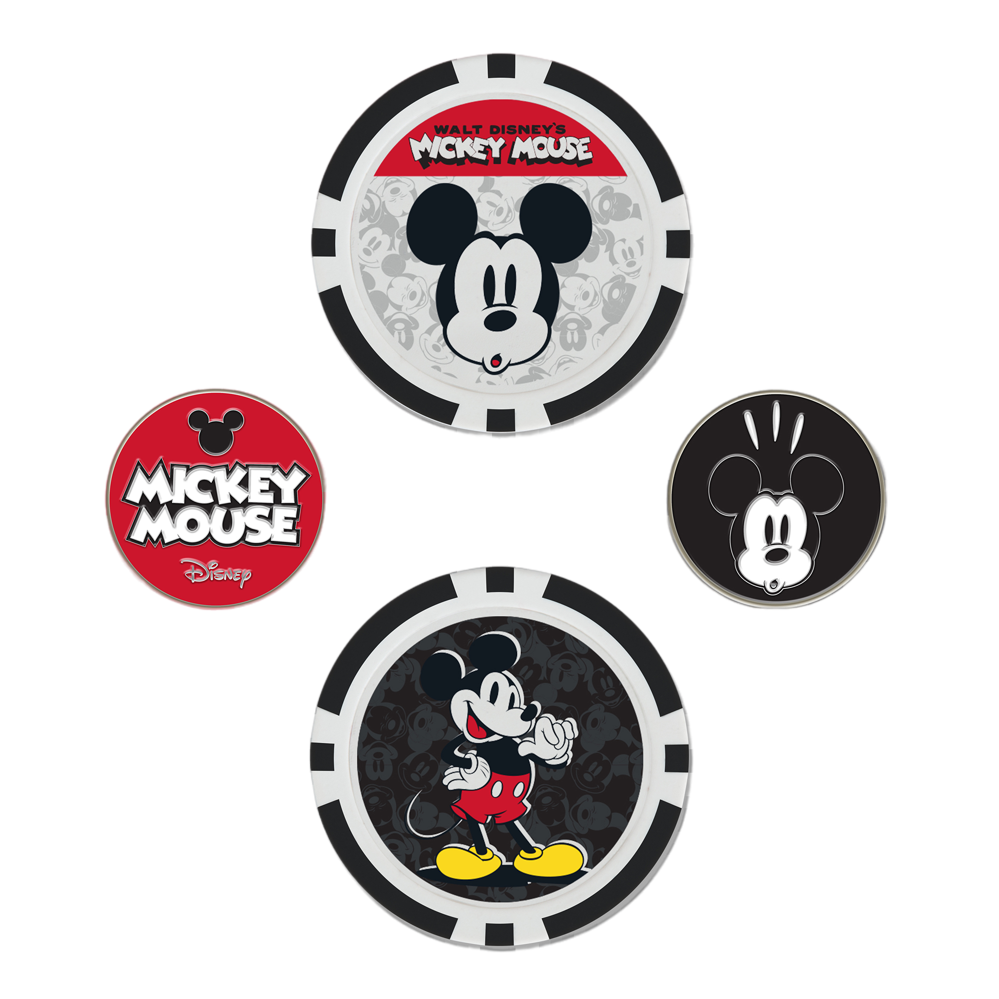 Surprised Mickey Mouse/Disney Ball Marker Set