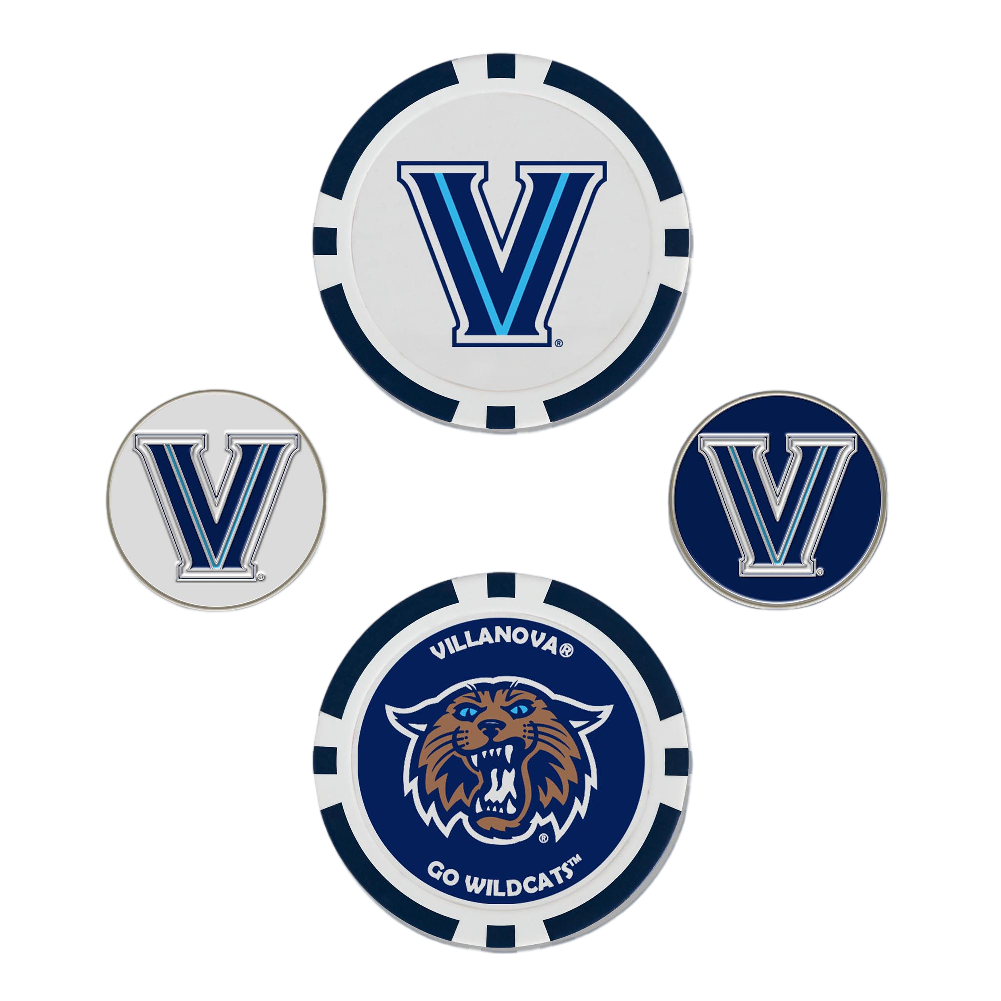 Villanova Wildcats Ball Marker Set