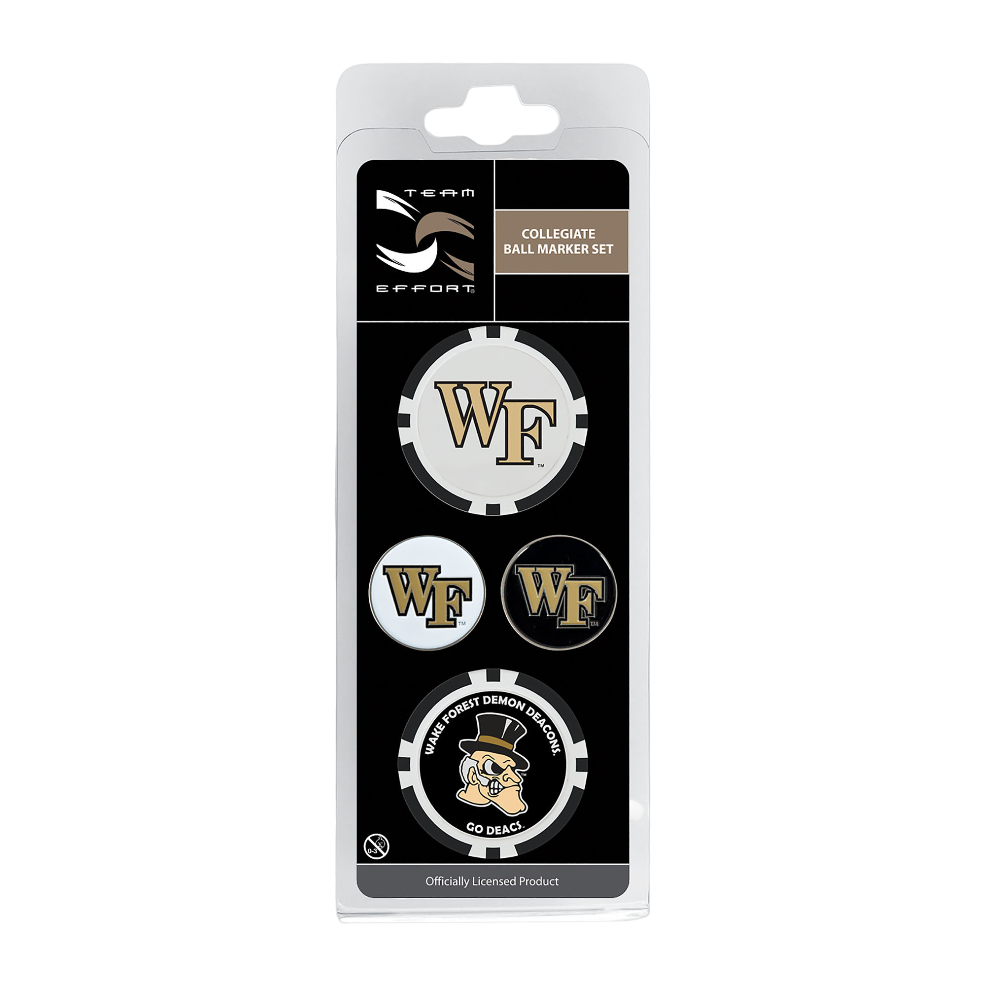 Wake Forest Demon Deacons Ball Marker Set