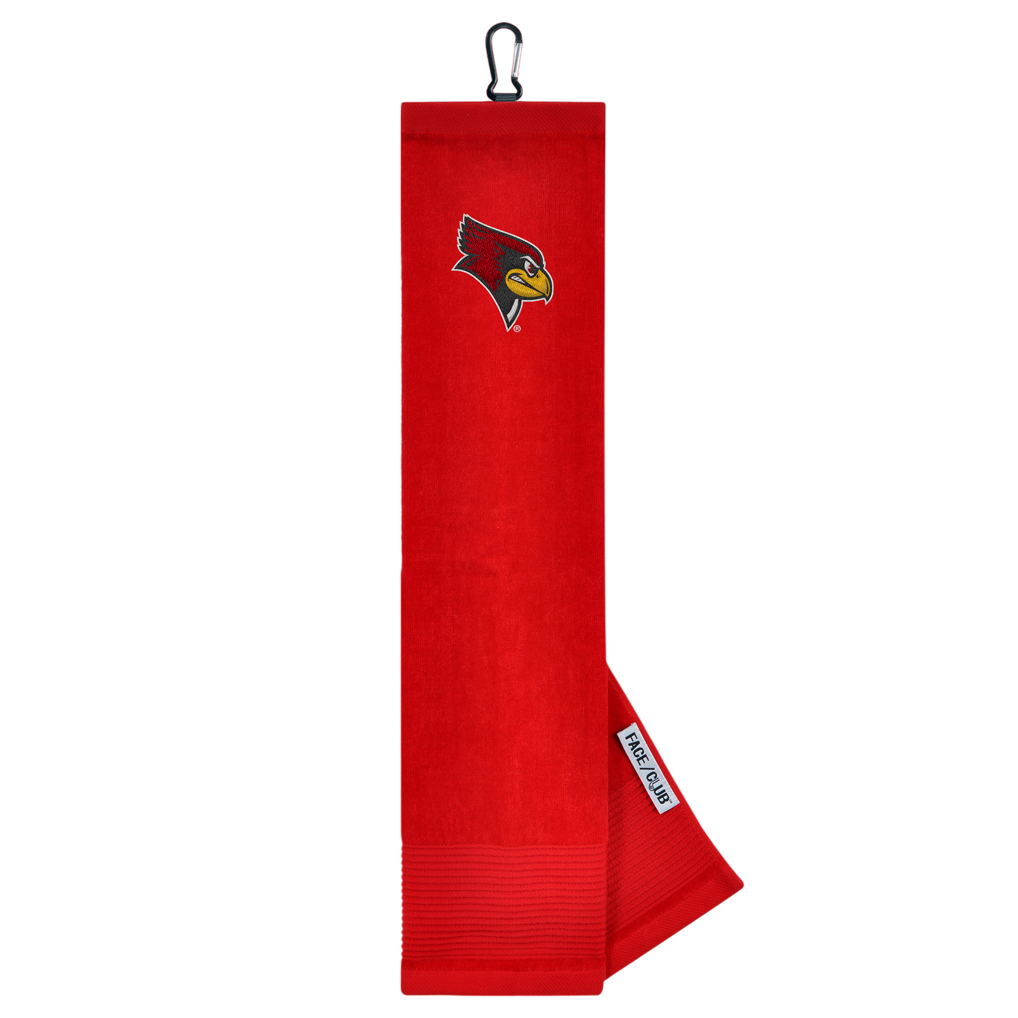 Illinois State Redbirds Tri-fold Embroidered Towel