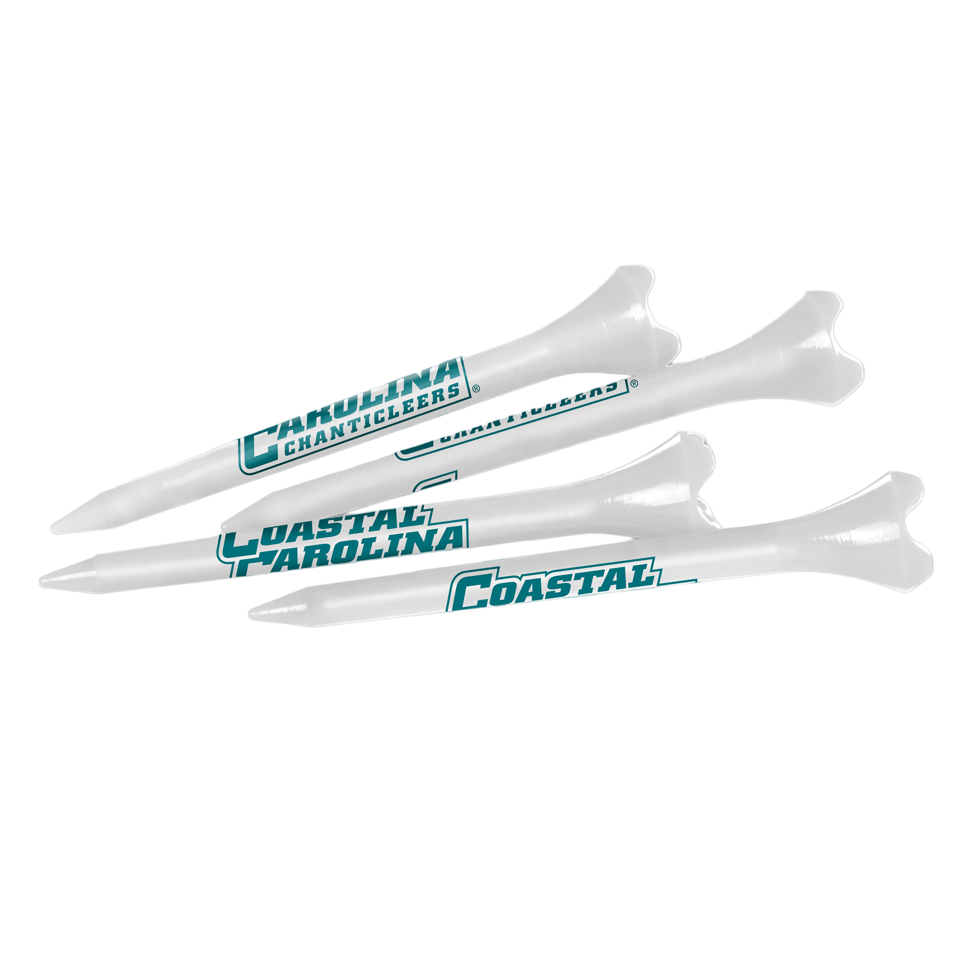 Coastal Carolina Chanticleers Golf Tees 2-3/4" 40-Pack
