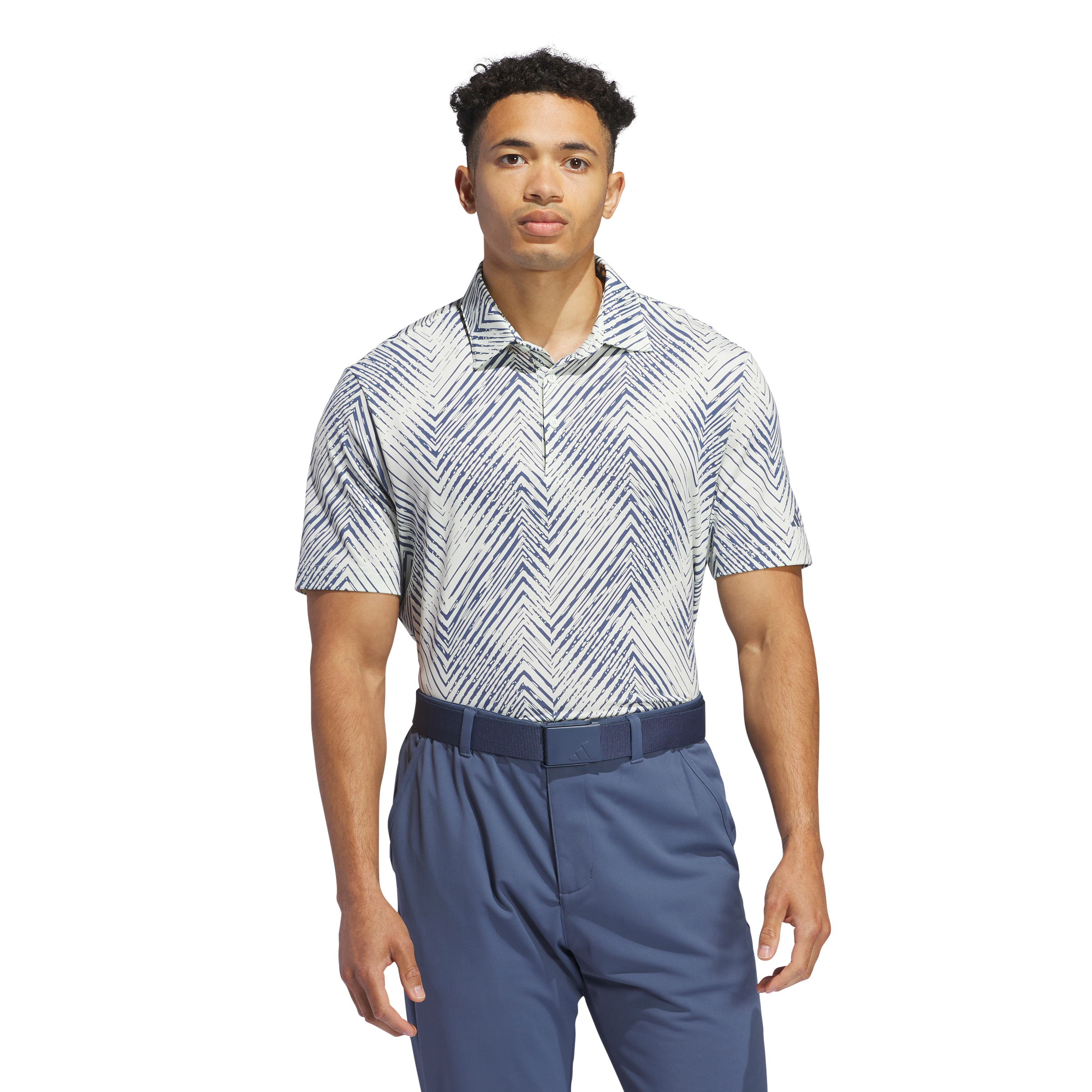 adidas Ultimate365 Allover Print Polo Shirt, Multi
