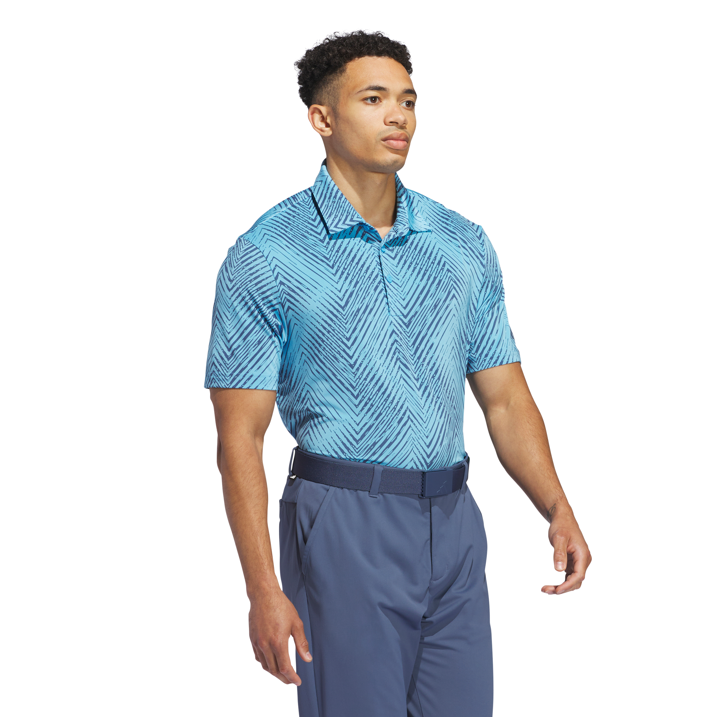 Ultimate365 Allover Print Men's Short Sleeve Golf Polo Shirt