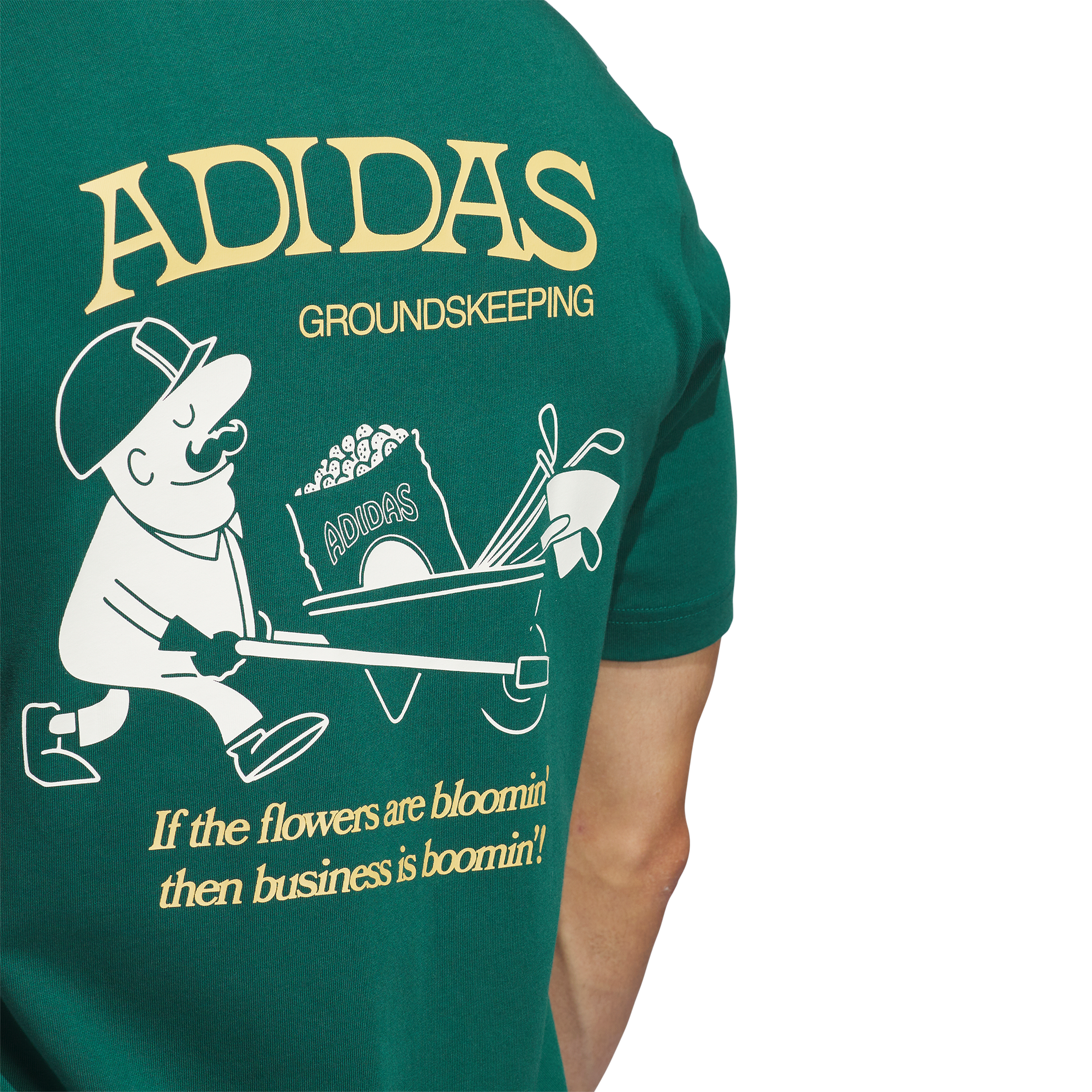 First Major Groundskeeper Men's Golf T-Shirt