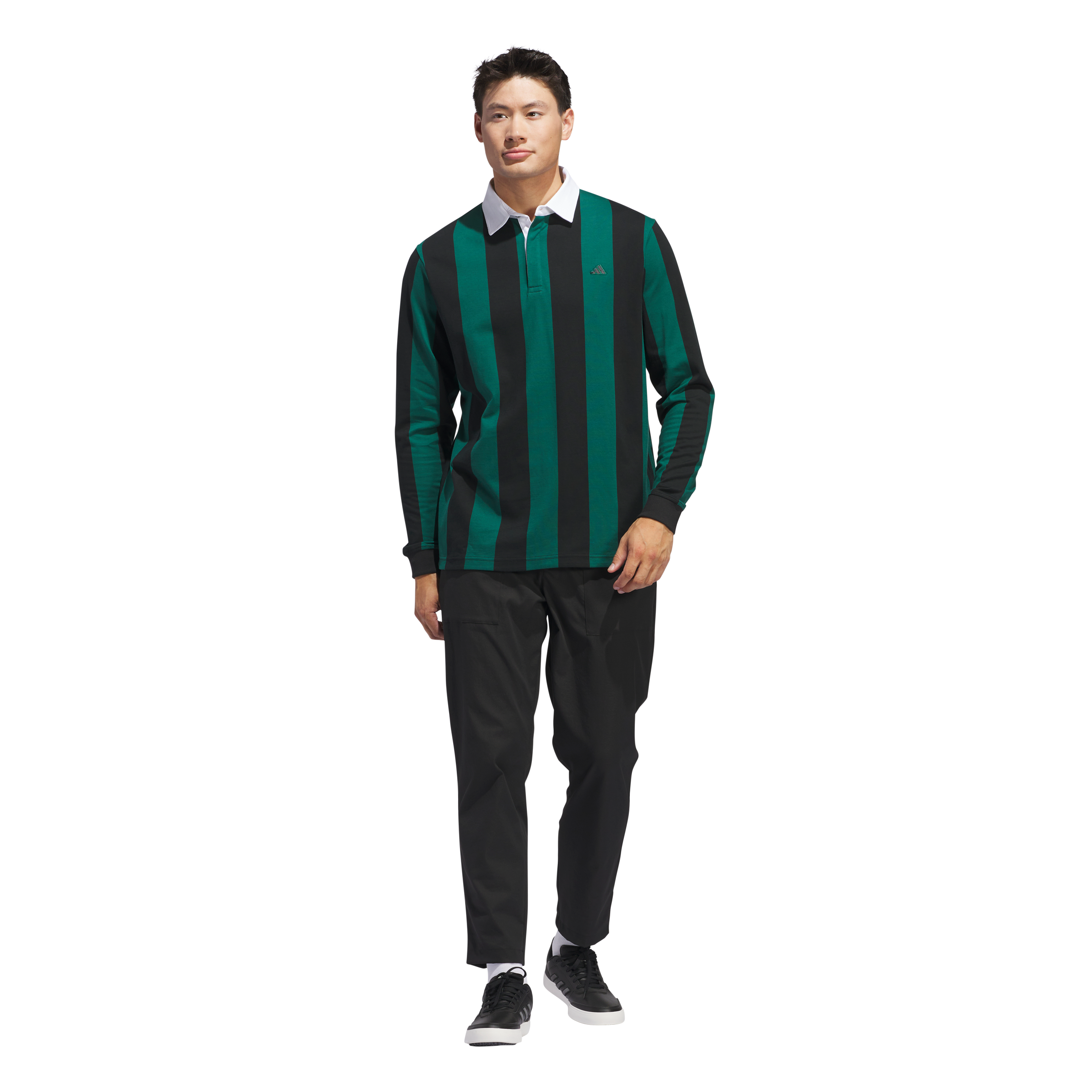 Go-To Long Sleeve Rugby Polo Shirt