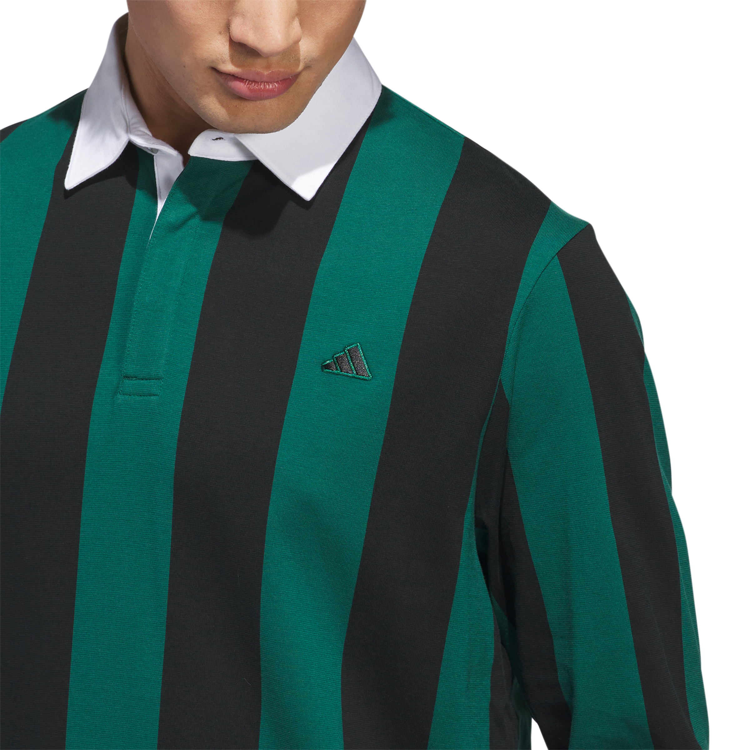 Go-To Long Sleeve Rugby Polo Shirt