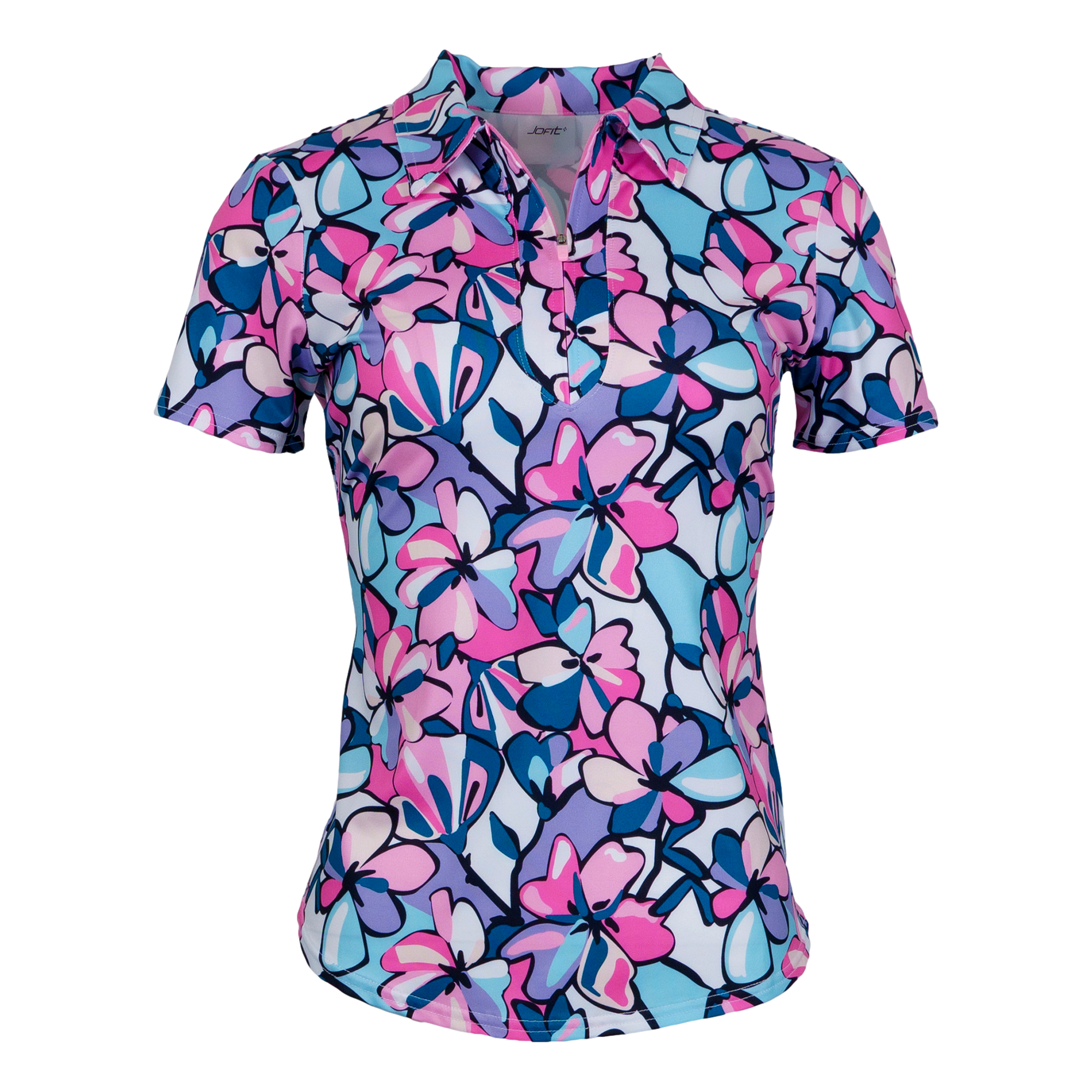 Mosaic Short Sleeve Polo Shirt