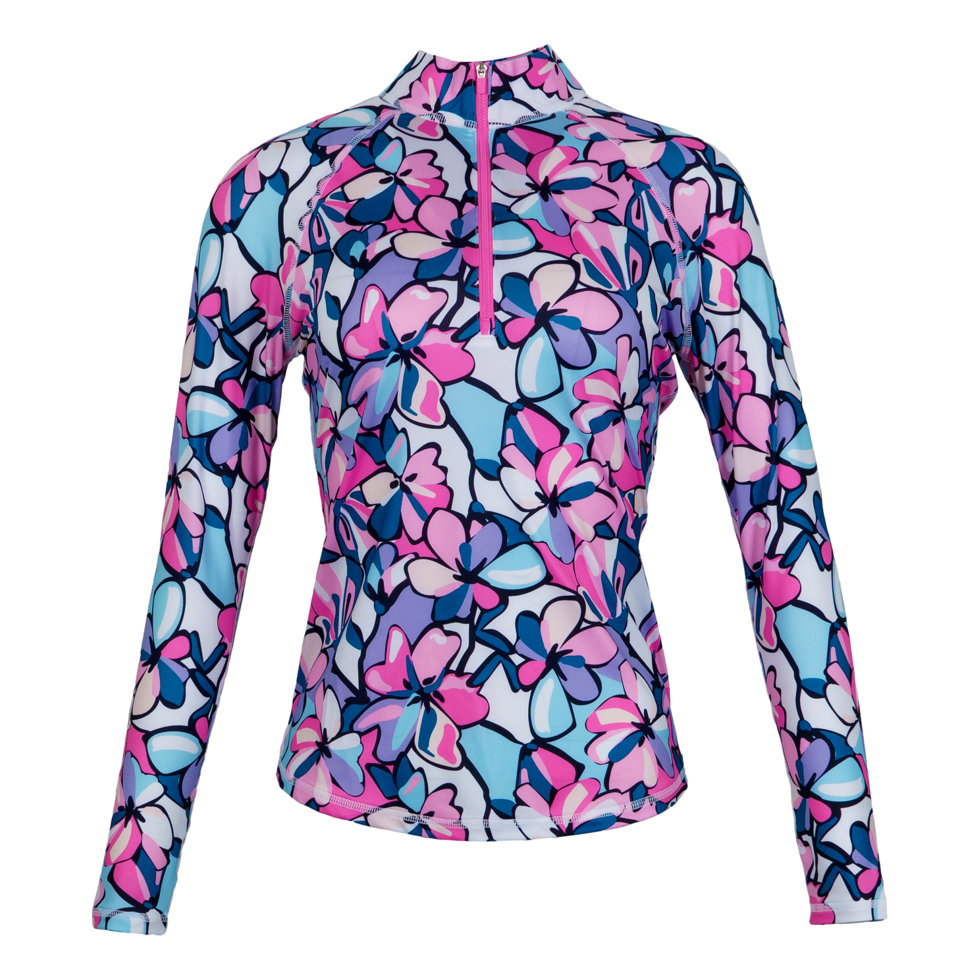 Mosaic Quarter Zip Pull Over