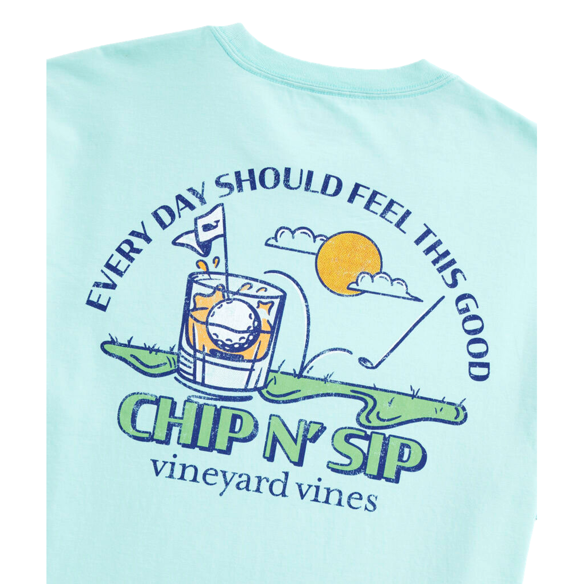 Golf Chip N' Sip Short-Sleeve Pocket Tee