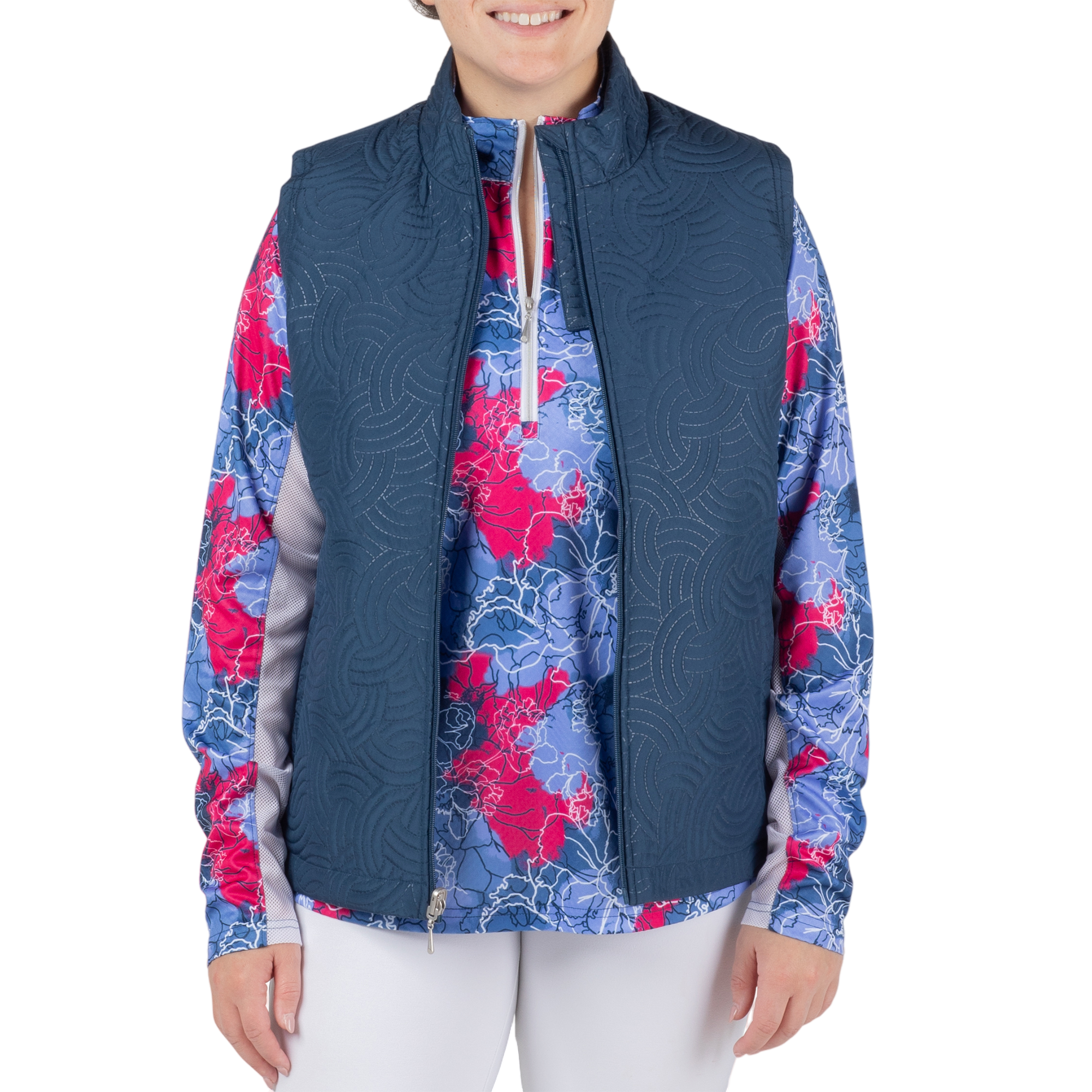 Lightweight Full Zip Quilted Vest