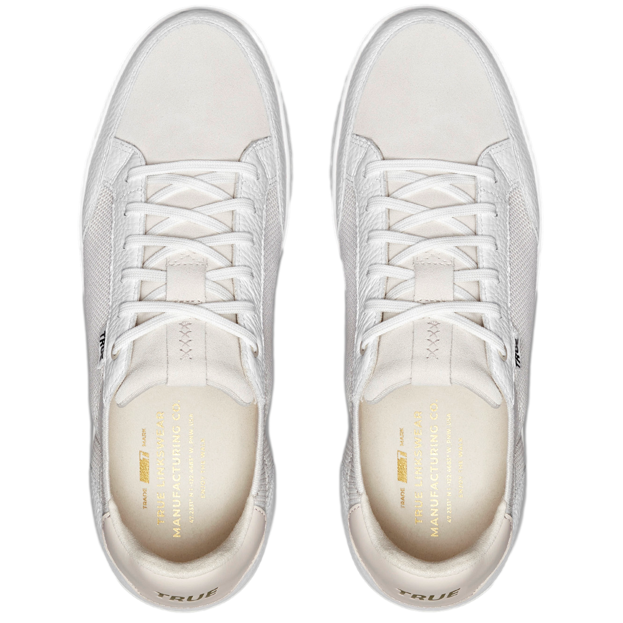 TRUE FS-02 MIXED MEDIA Men's Spikeless Golf Shoes