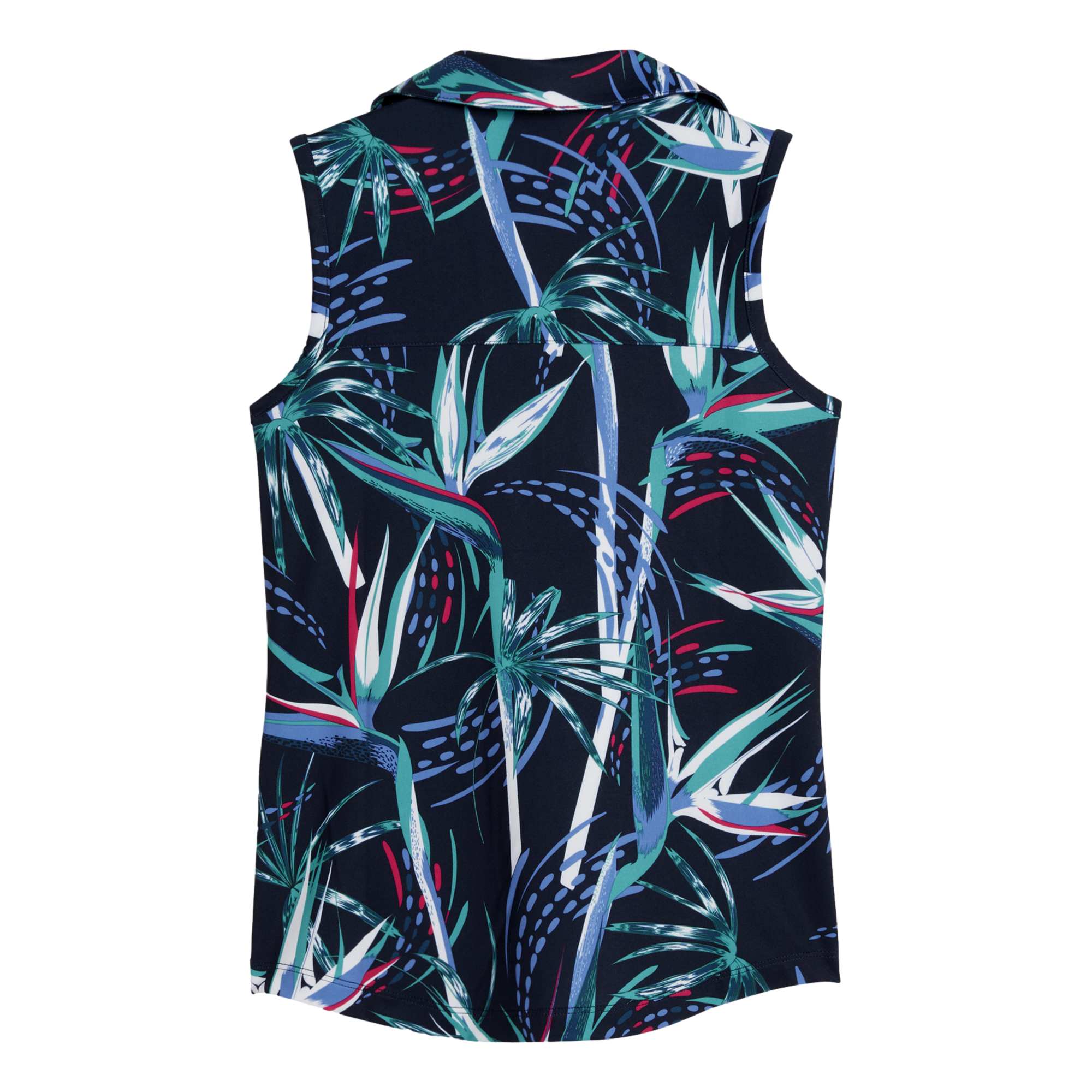 Girls Paradise Sleeveless Polo Shirt