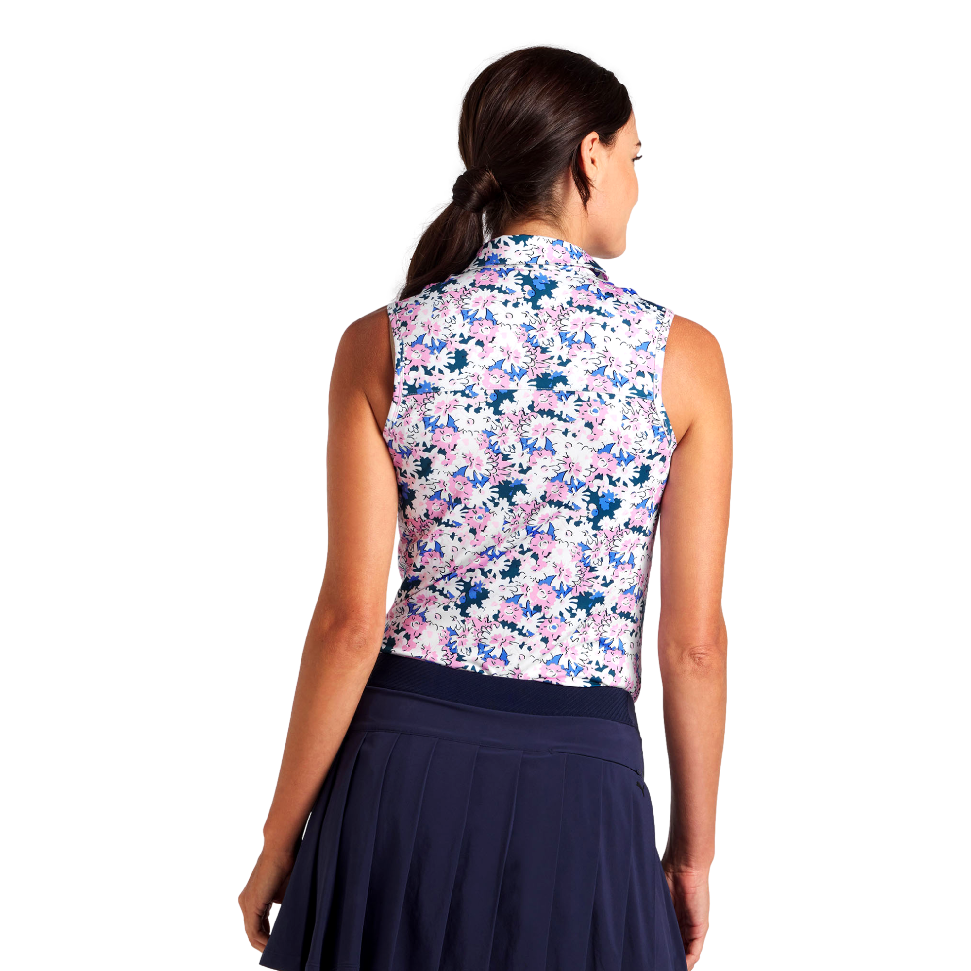 MATTR Bloom Sleeveless Polo Shirt