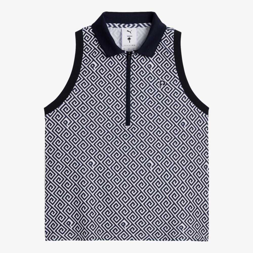 PTC Resort Geo Sleeveless Polo Shirt
