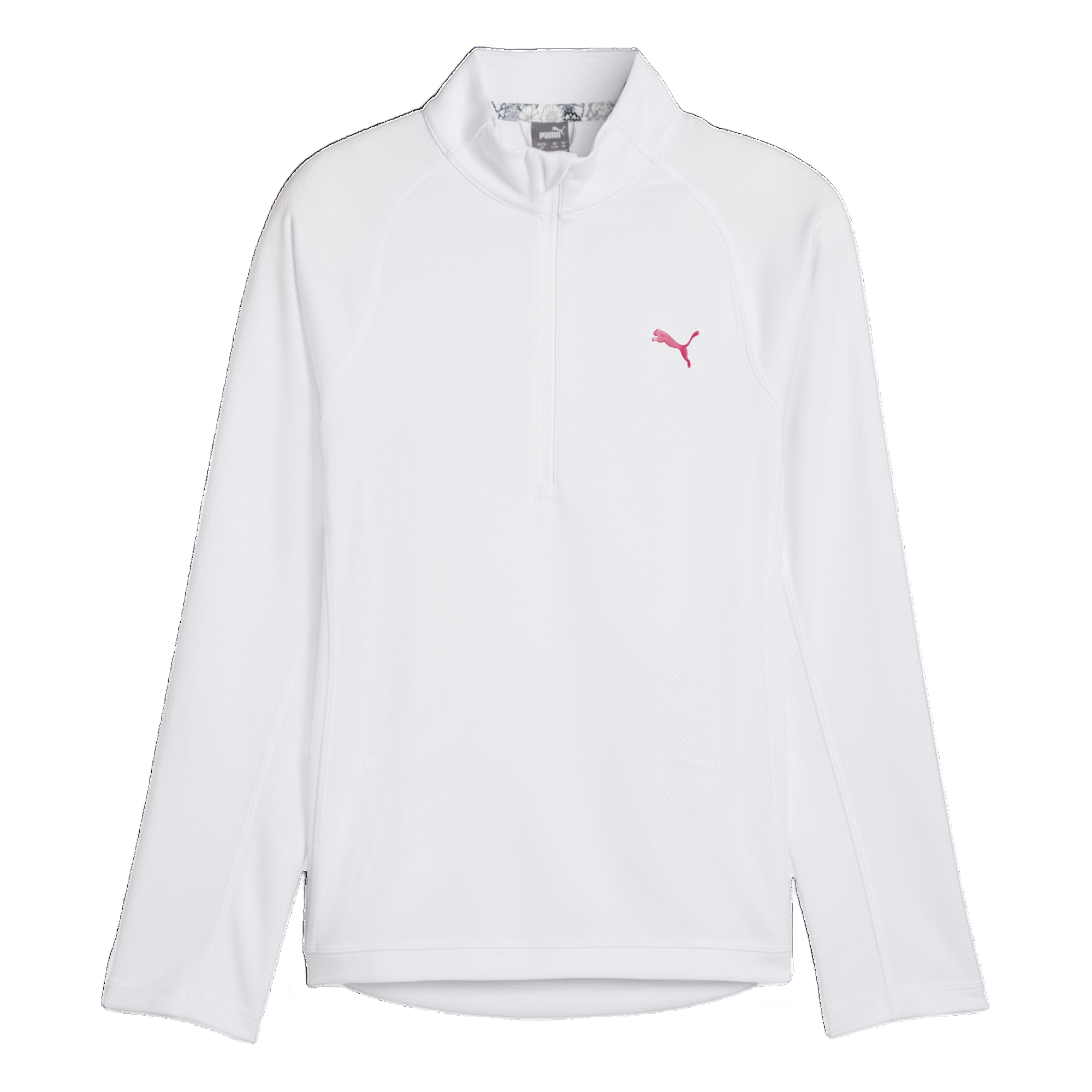 Girls Solid Quarter Zip