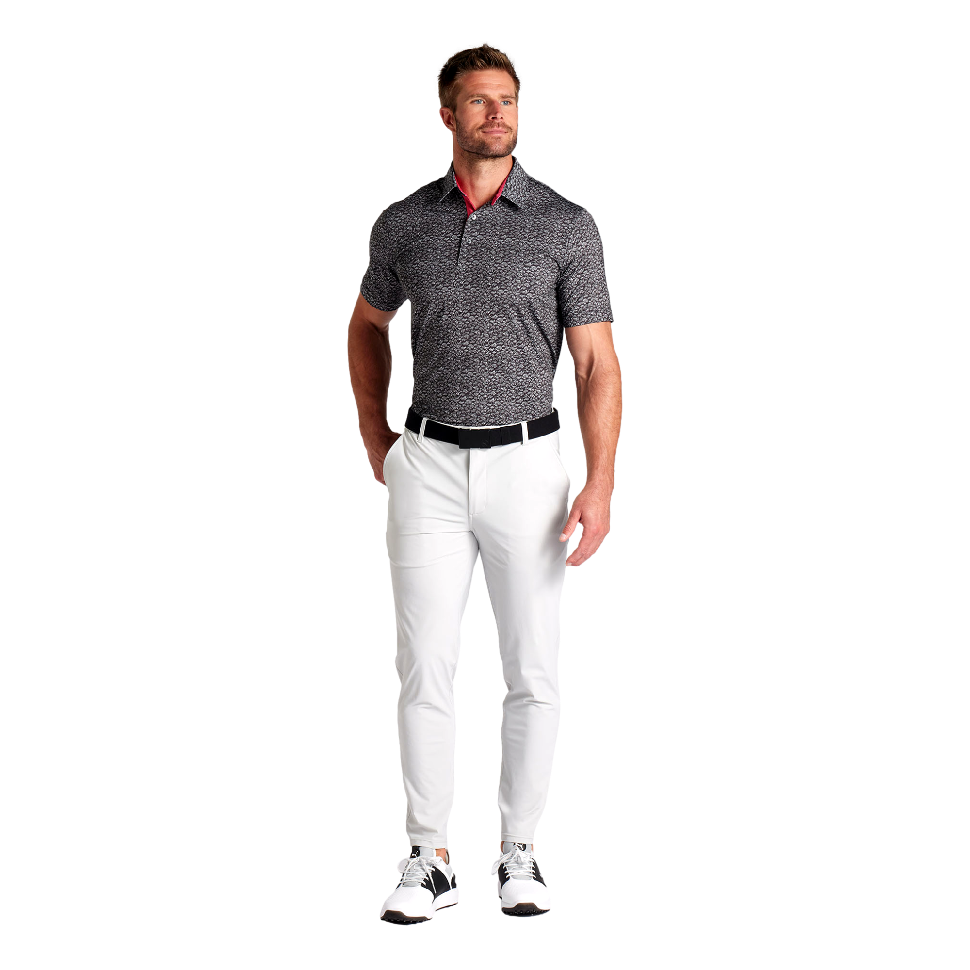 MATTR Piranha Men's Short Sleeve Golf Polo Shirt