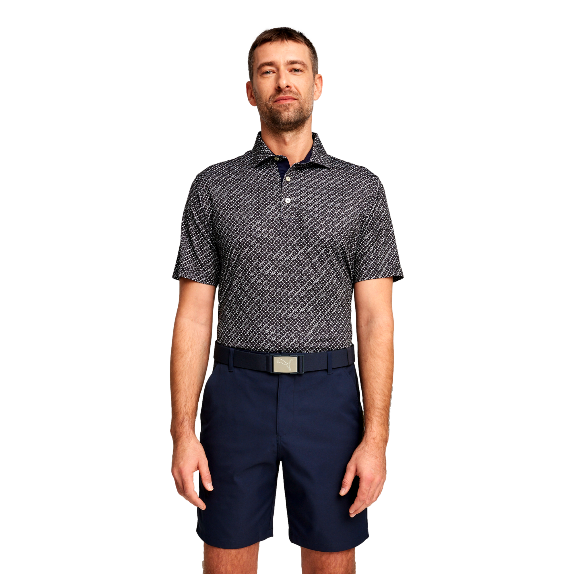 PUMA MATTR Anchors Polo, Navy