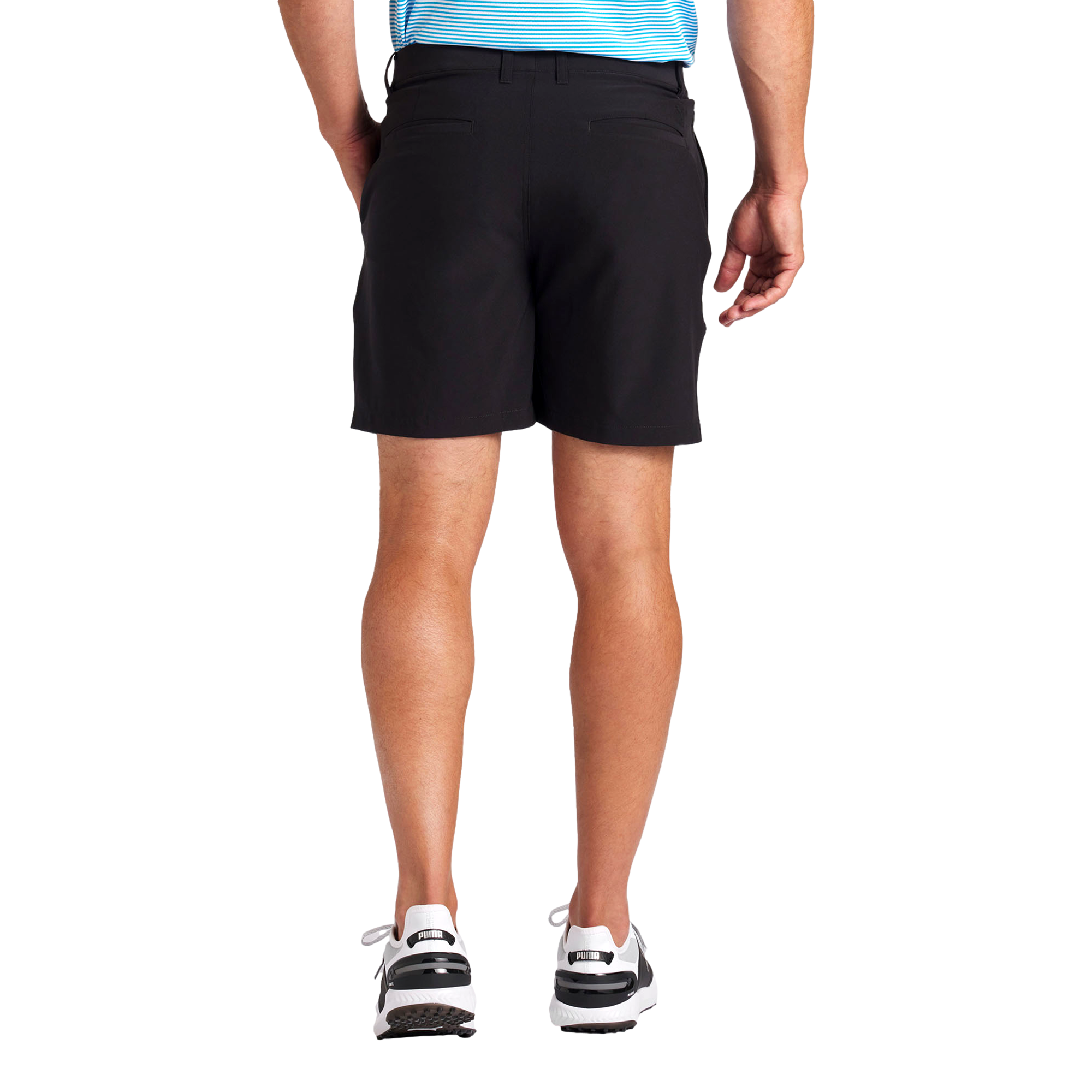 101 Men's Solid 7" Golf  Short
