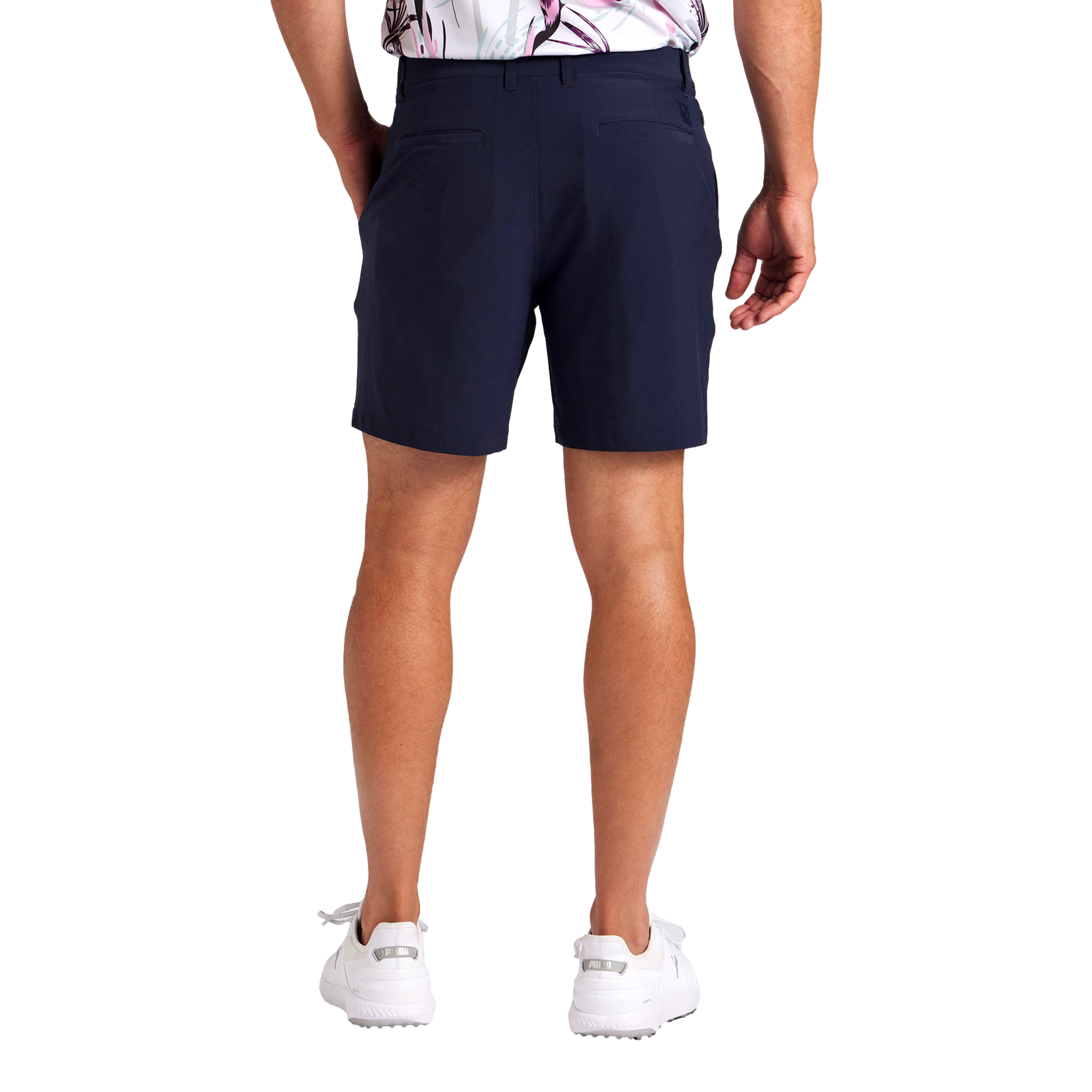 101 Men's Solid 7" Golf  Short
