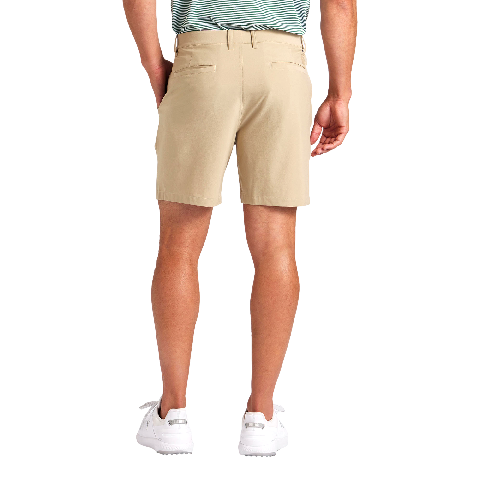101 Men's Solid 7" Golf  Short