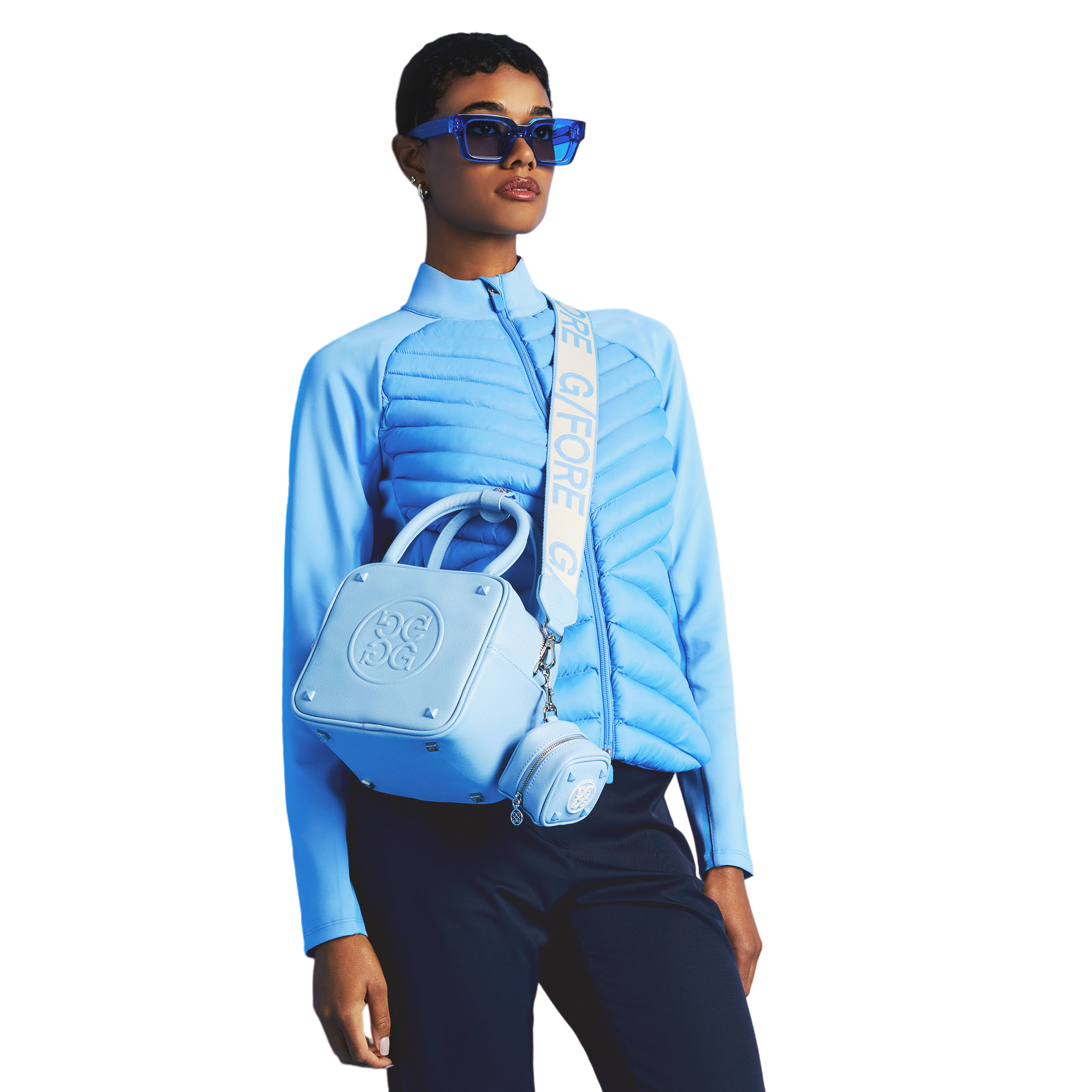 【G/FORE】24 新作 HYBRID QUILTED インターロックジャケット G/FORE Hybrid Quilted Stretch Tech Interlock Jacket Dawn