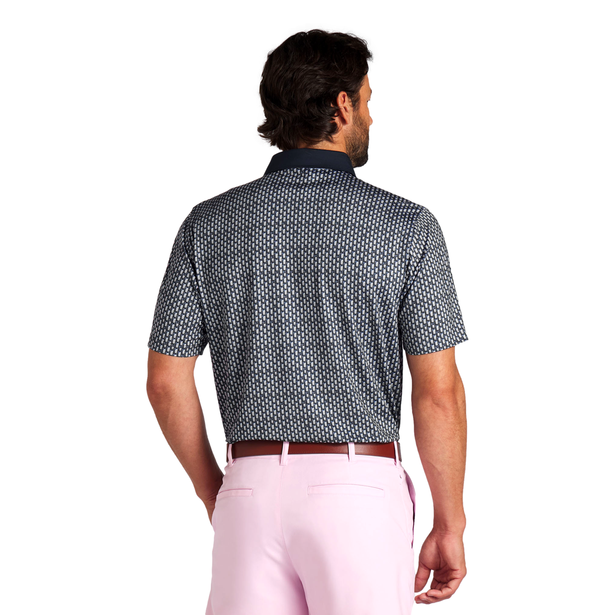 PUMA X Arnold Palmer Men's MATTR Iced Tea Short Sleeve Golf Polo Shirt