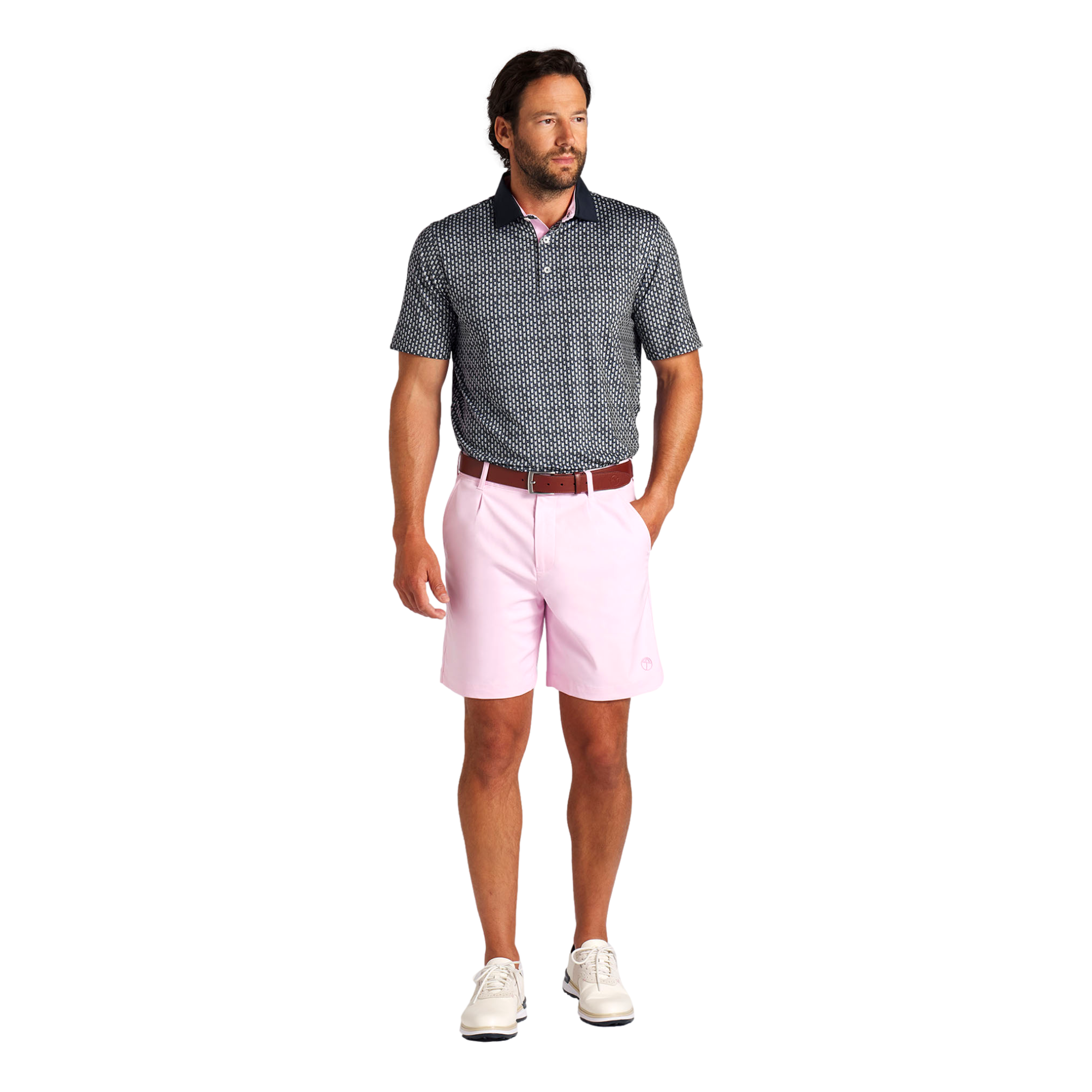 PUMA X Arnold Palmer Men's MATTR Iced Tea Short Sleeve Golf Polo Shirt