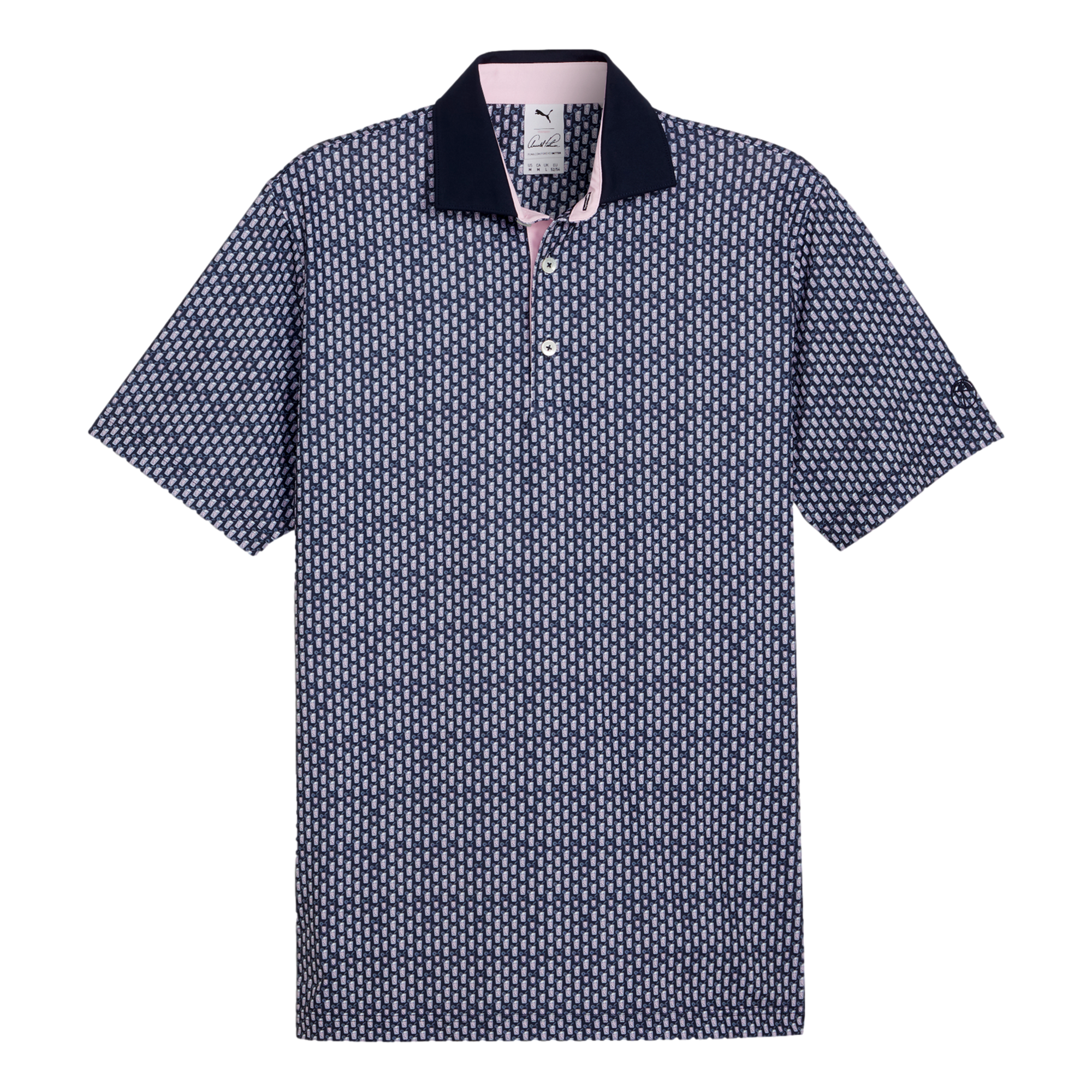 PUMA X Arnold Palmer Men's MATTR Iced Tea Short Sleeve Golf Polo Shirt