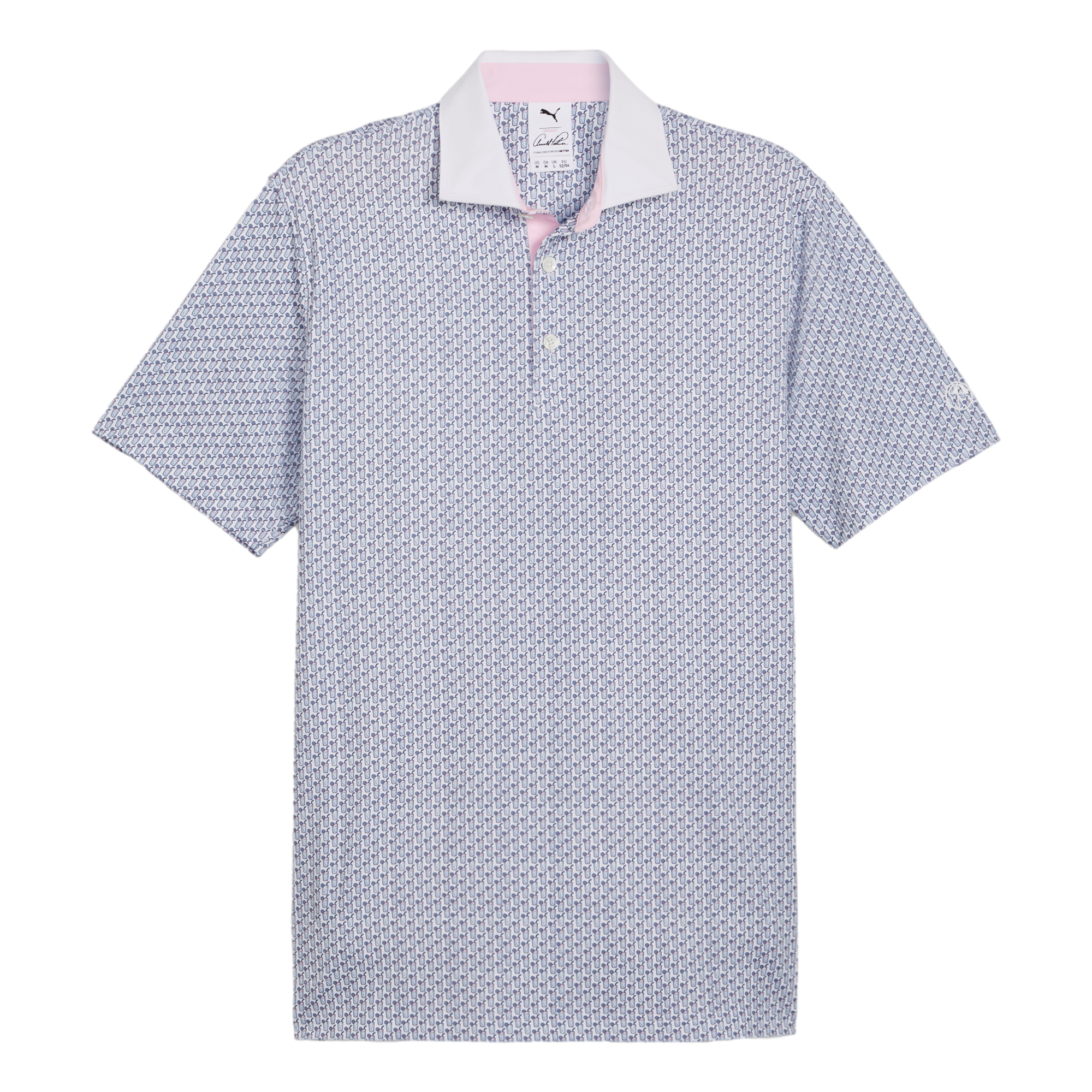 PUMA X Arnold Palmer Men's MATTR Ice Tea Golf Polo