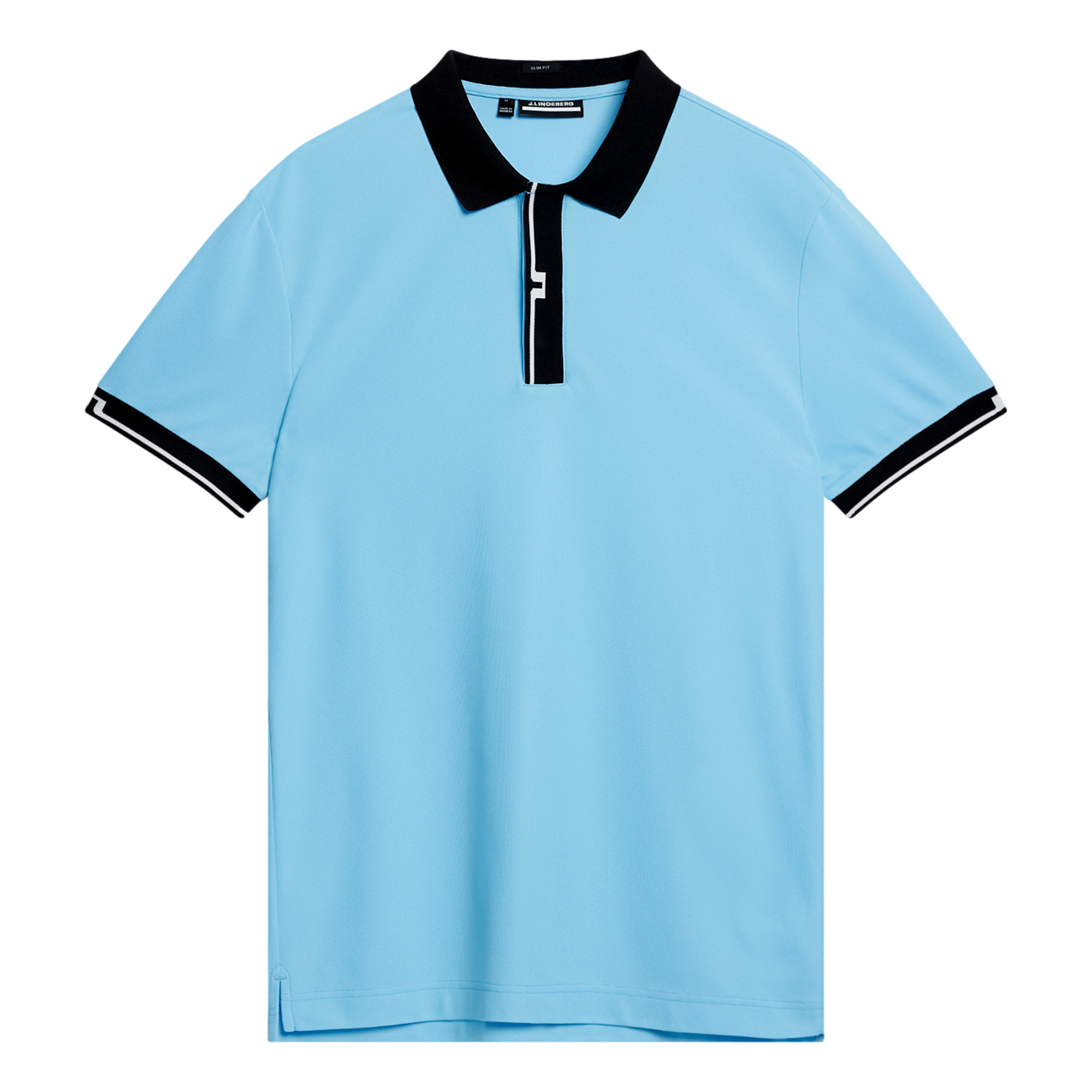 Bay Slim Fit Men's Short Sleeve Golf Polo Shirt