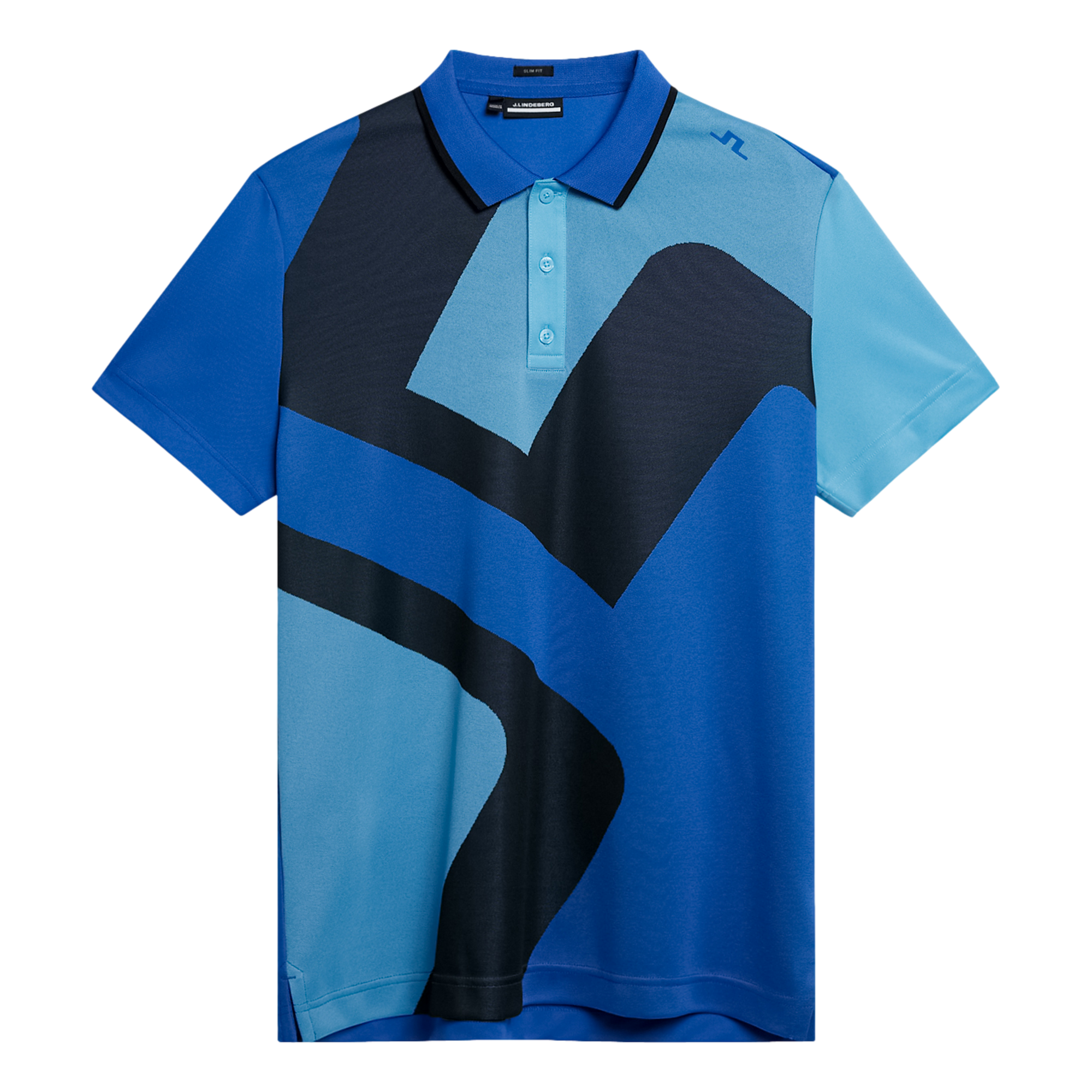 Santo Slim Fit Men's Short Sleeve Golf Polo Shirt
