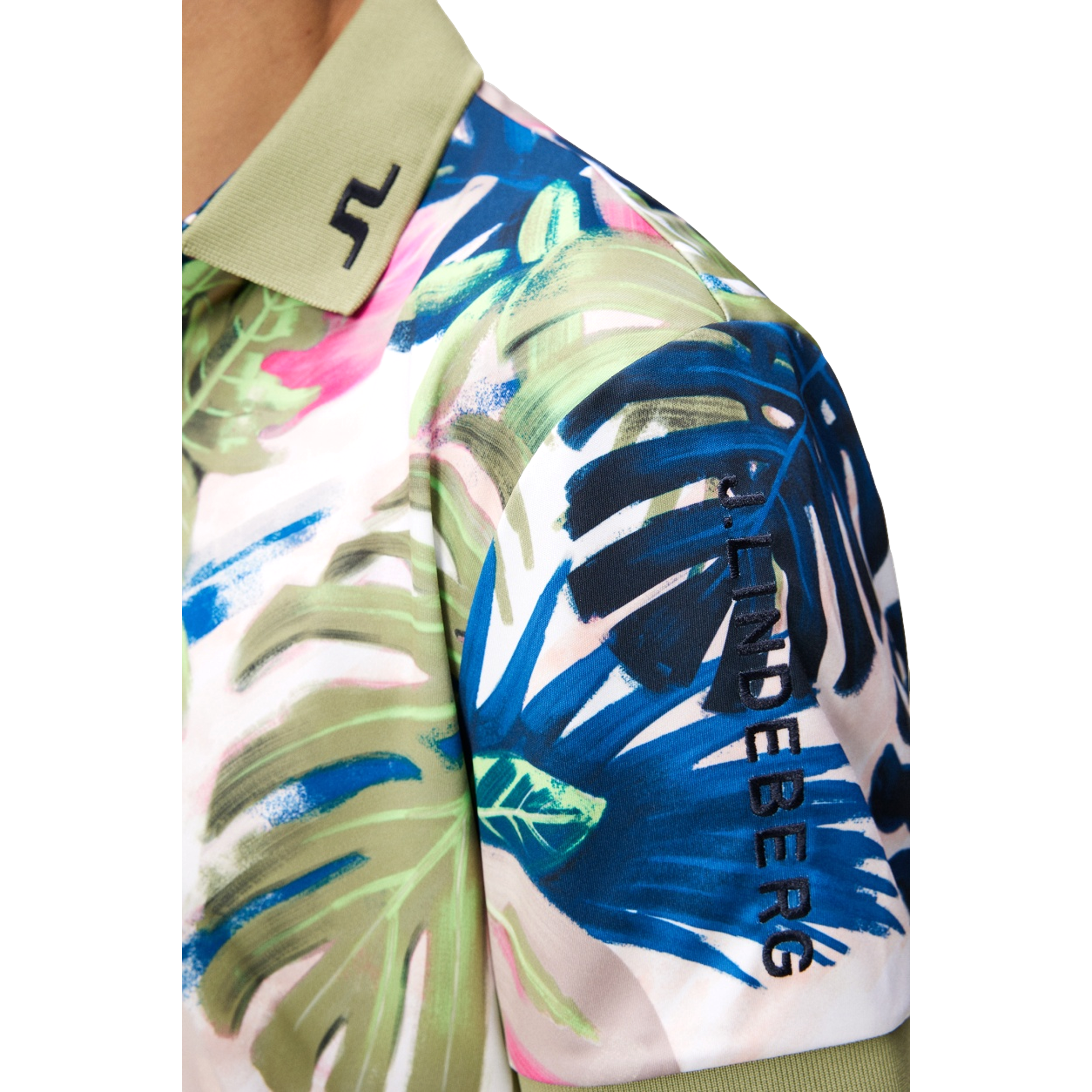 Tour Tech Reg Fit Print Men's Short Sleeve Golf Polo Shirt