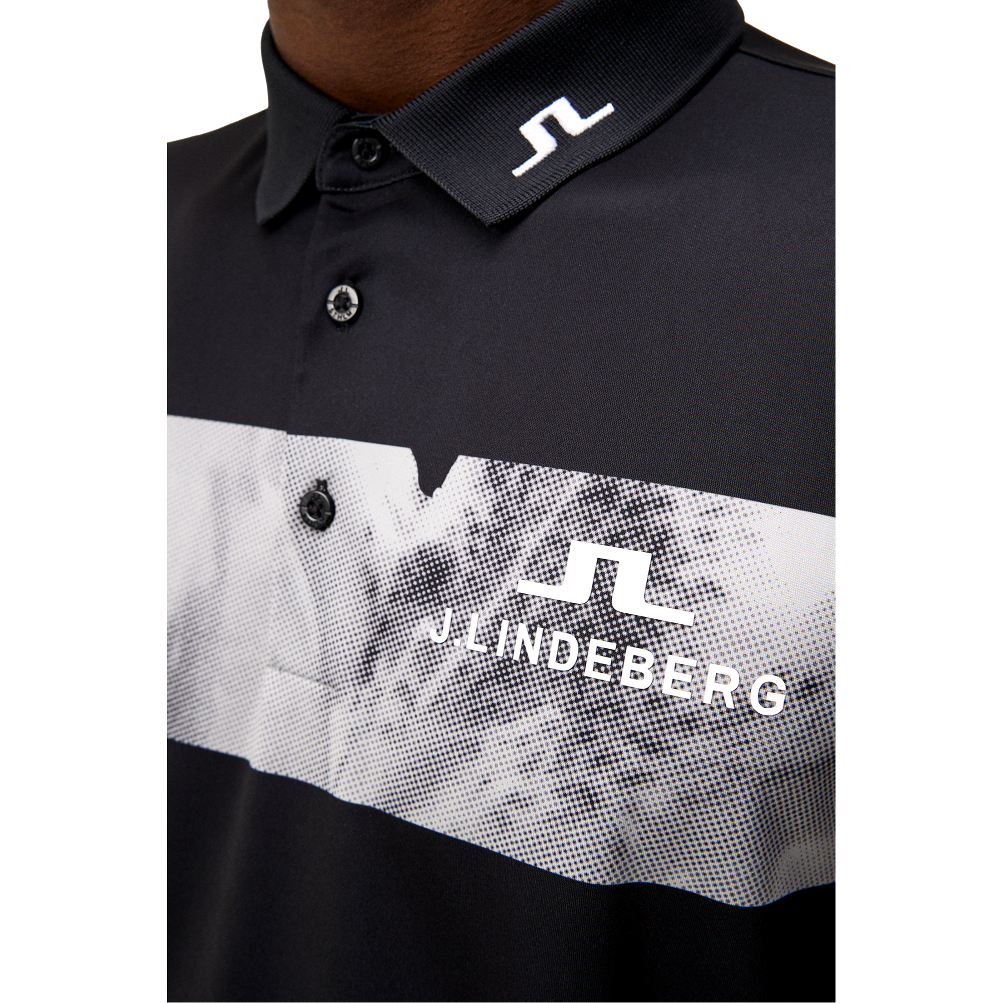 Tour Tech Stripe Men's Short Sleeve Golf Polo Shirt