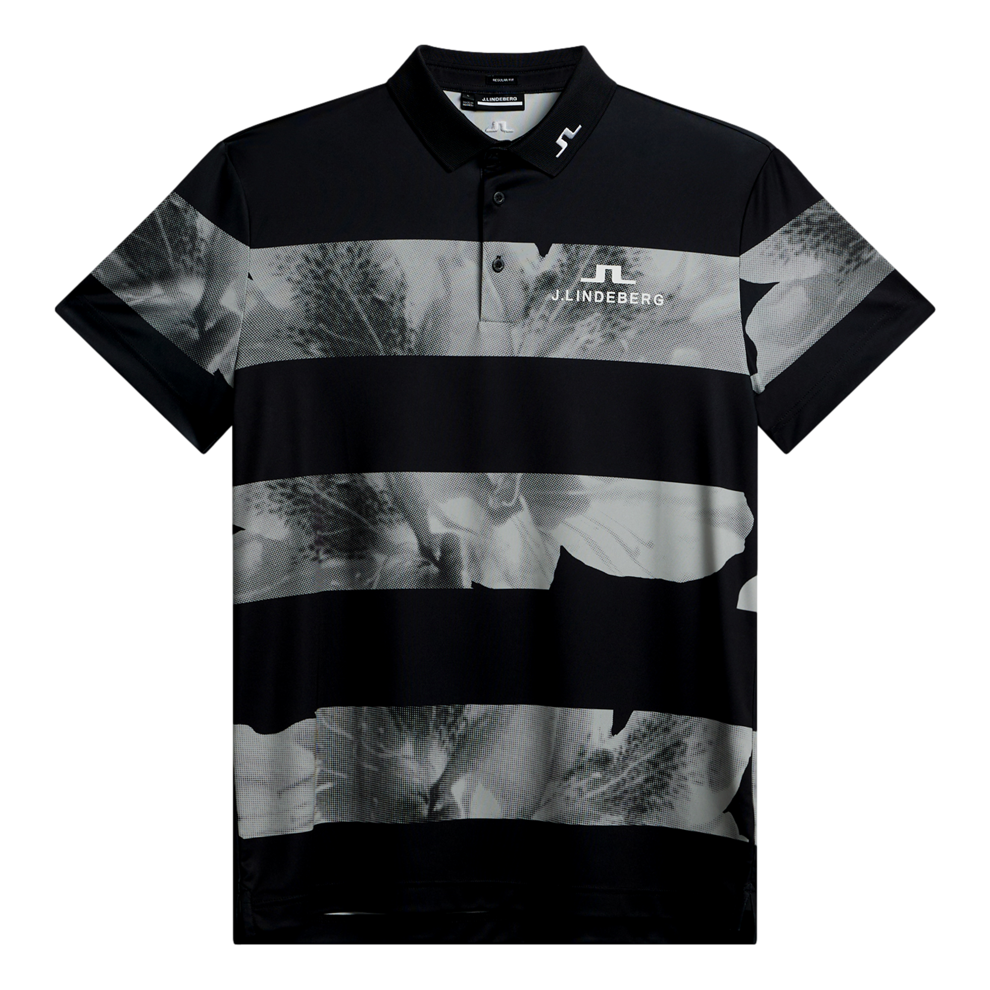 Tour Tech Stripe Men's Short Sleeve Golf Polo Shirt