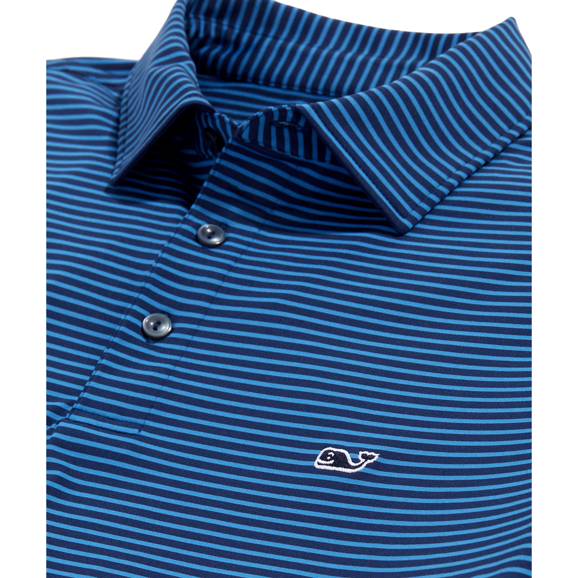 Bradley Stripe Sankaty Men's Short Sleeve Golf Polo Shirt