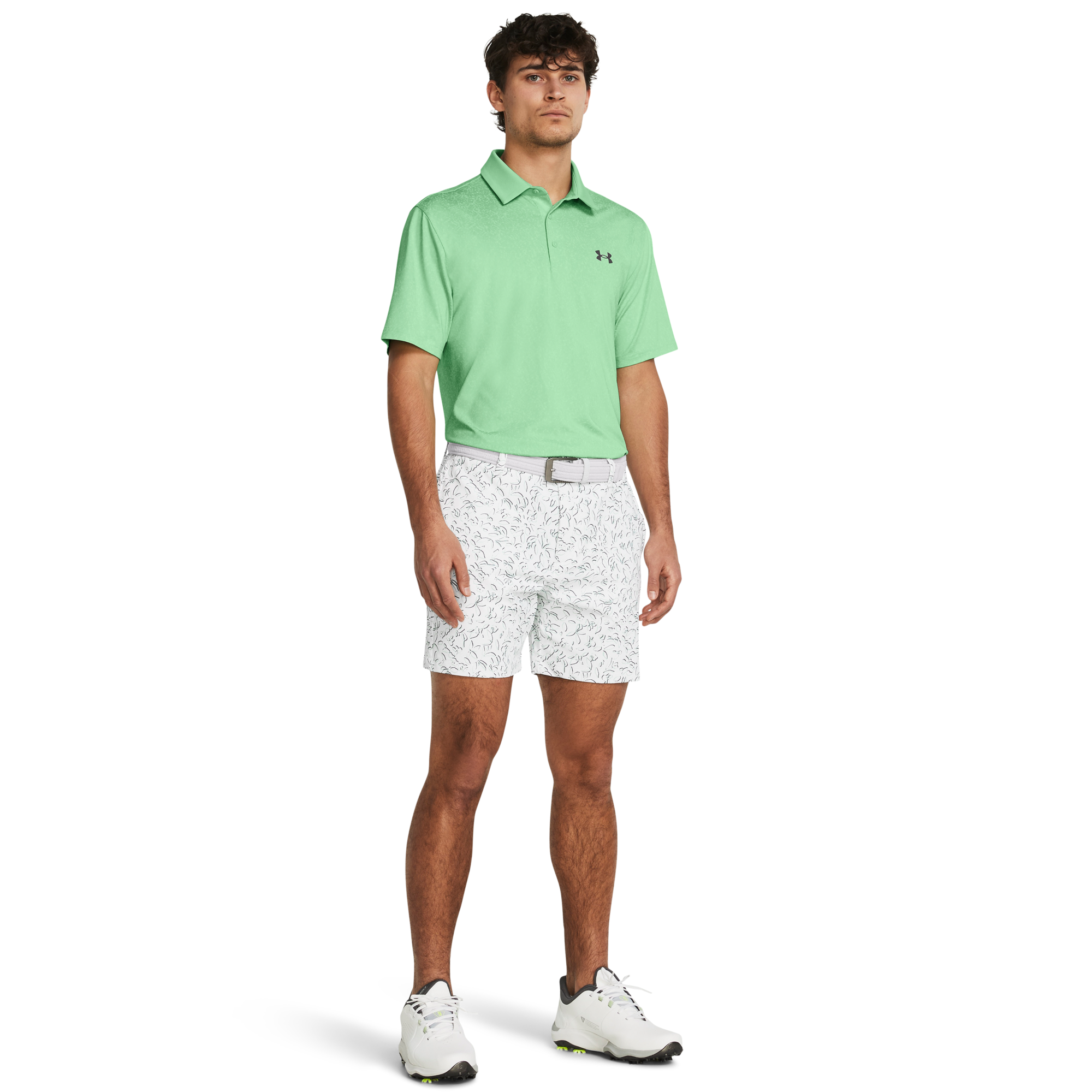 Iso-Chill Men's 7" Printed Golf Shorts