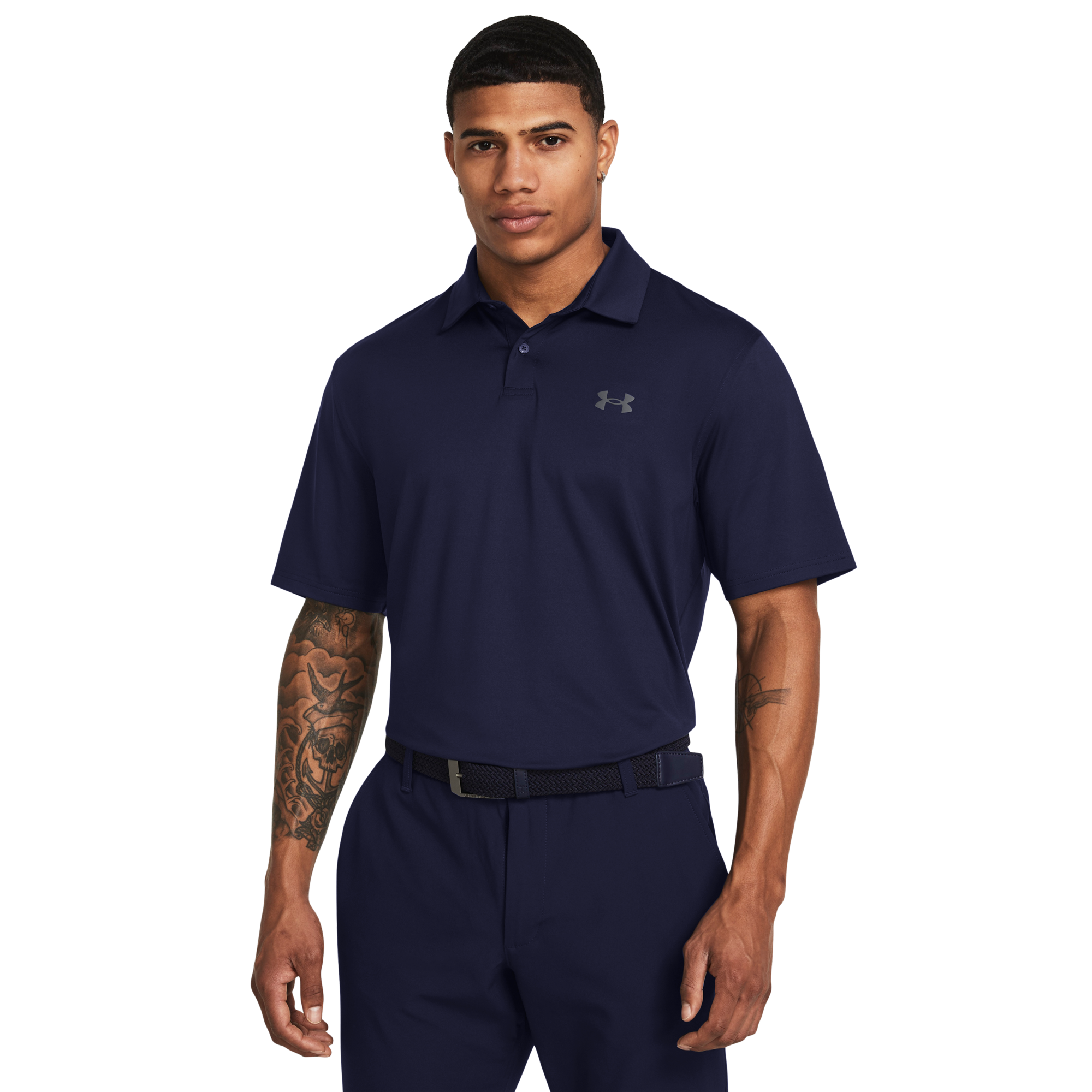 T2G Men's Short Sleeve Golf Polo Shirt