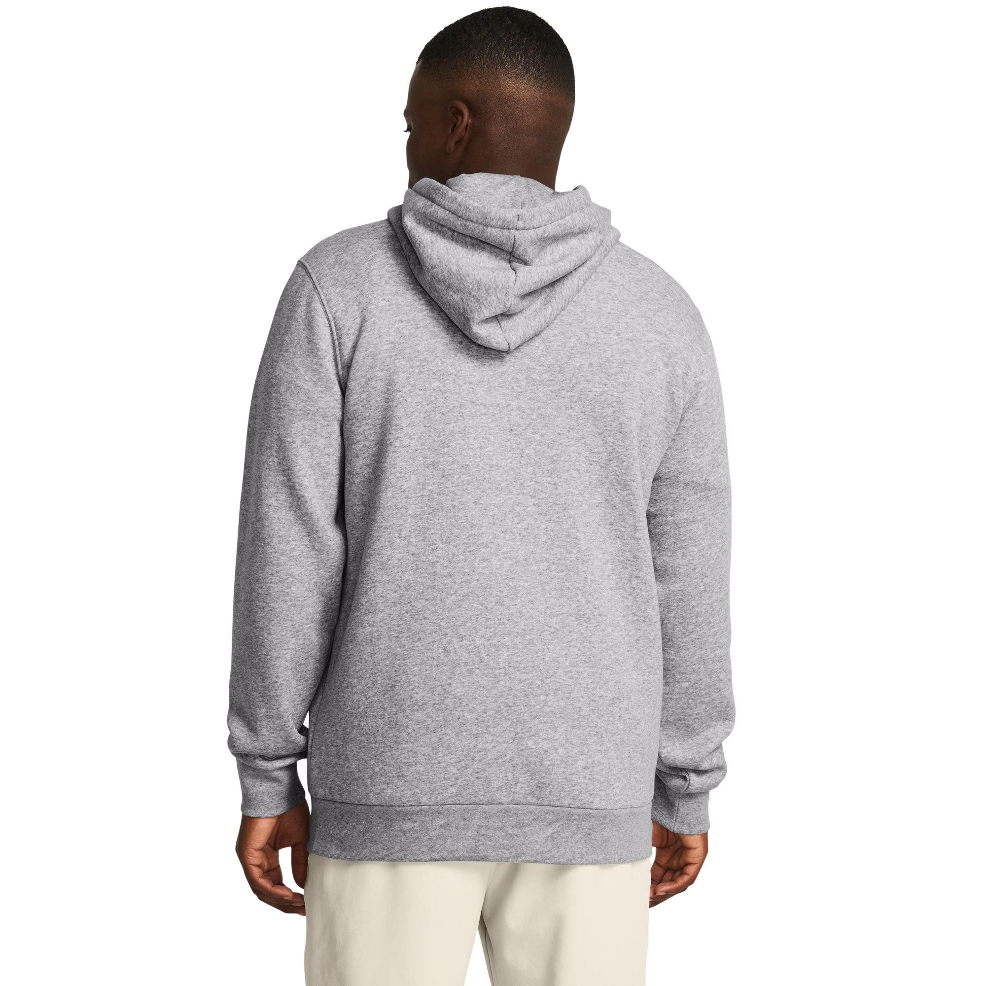 Under Armour Men's Essential Fleece Hoodie - Halo Gray - L Each