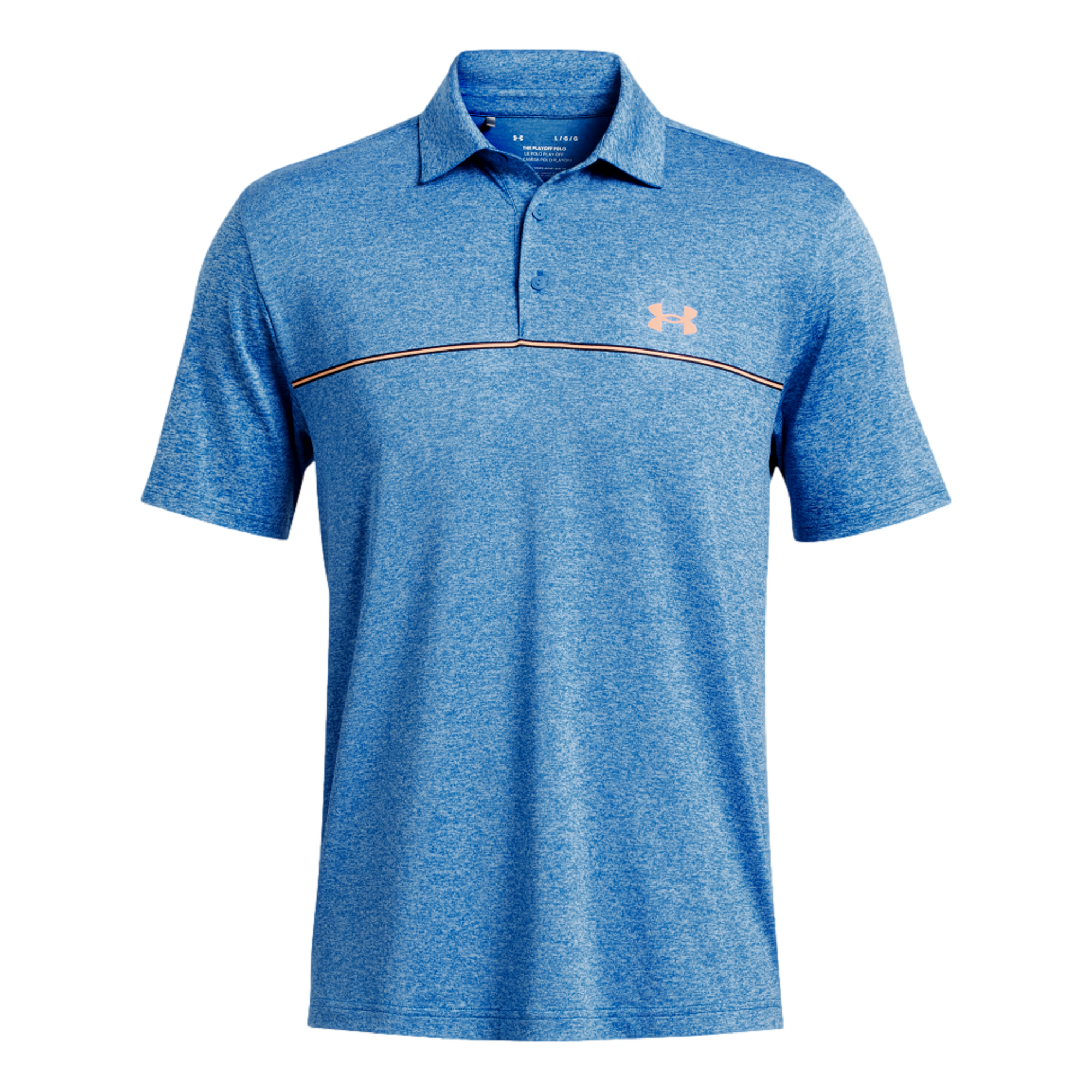 UA Perf 3.0 Stripe Men's Short Sleeve Golf Polo Shirt