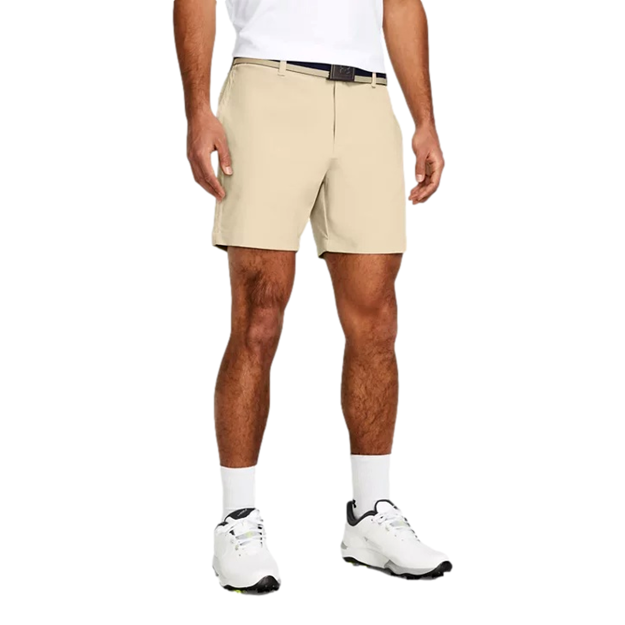 Under Armour Men's UA Iso-Chill 7" Shorts, Khaki, 40
