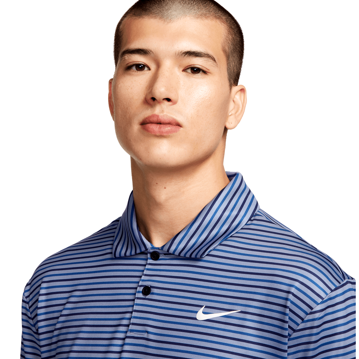 Tour Men's Dri-FIT Striped Short Sleeve Golf Polo Shirt