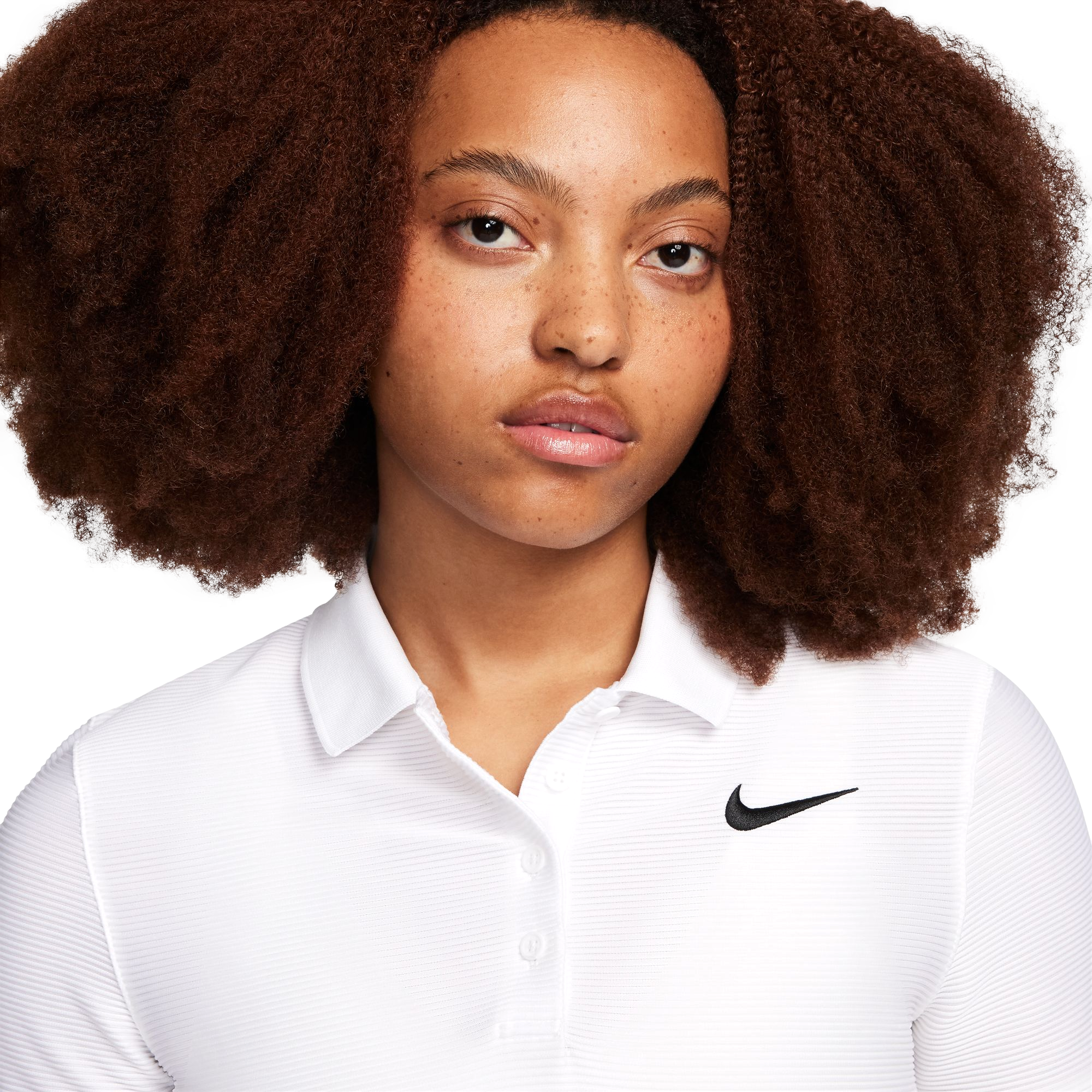 Victory Dri-FIT Short-Sleeve Ribbed Polo Women's Short Sleeve Golf Polo Shirt