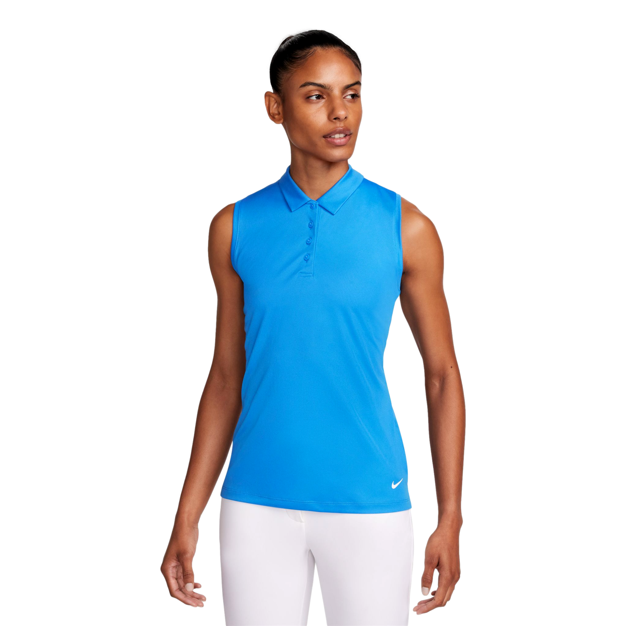 Nike Women's XXL shops Dri-FIT Victory Sleeveless Golf Polo, White